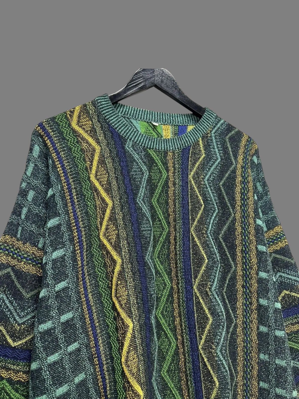 Carlo Colucci Vintage Multicolour Carlo Colucci Knit Sweater Coogi Canada Size US L / EU 52-54 / 3 - 5 Thumbnail
