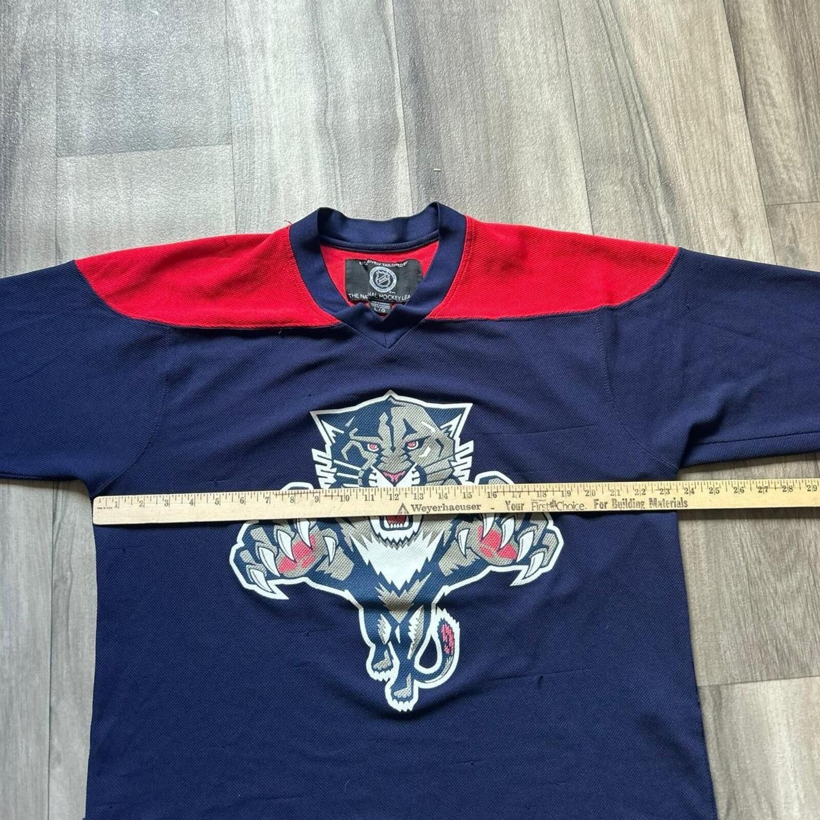 NHL Vintage Florida Panthers hockey jersey Size L Size US L / EU 52-54 / 3 - 5 Thumbnail