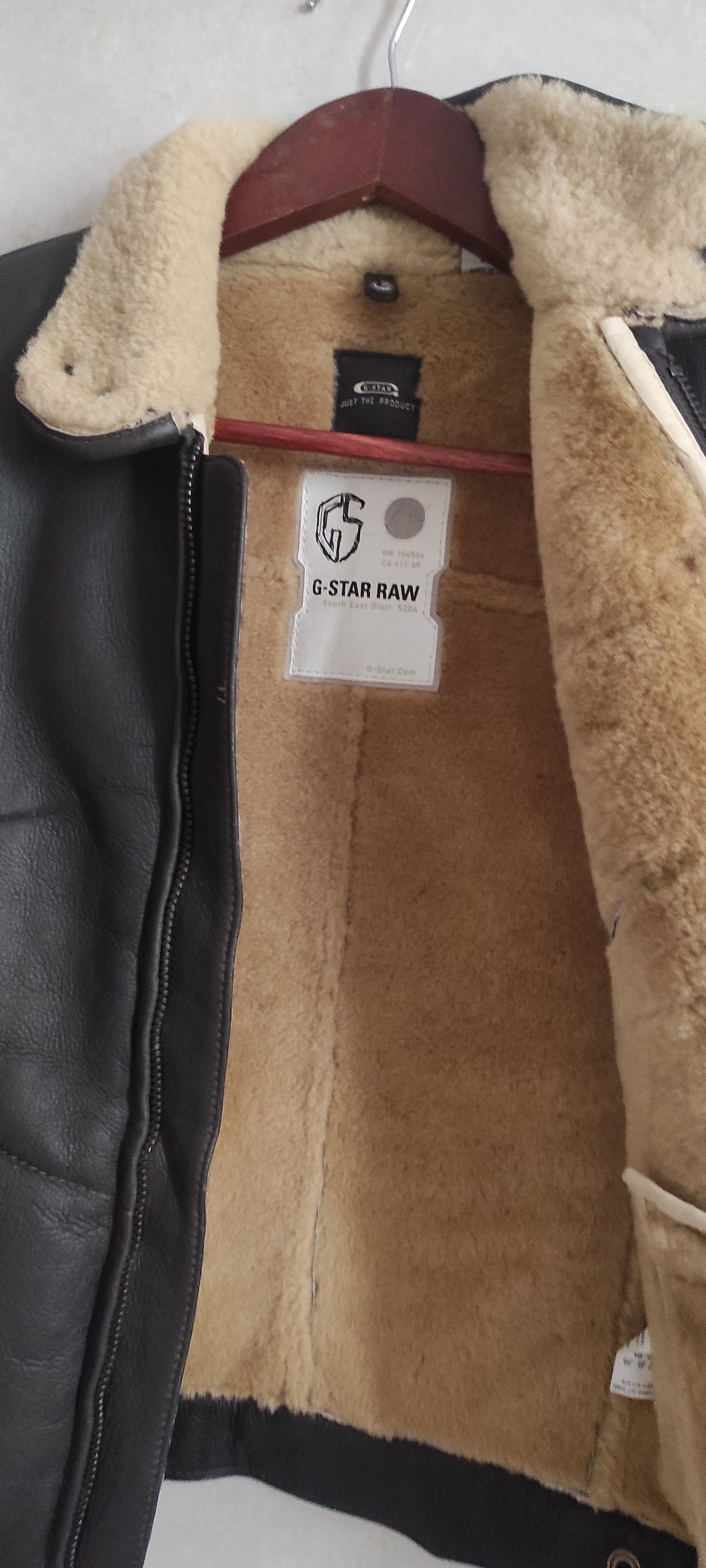 G-Star G Star Raw Shearling Lampskin Pilot Jacket Brown Size XS Size XS / US 0-2 / IT 36-38 - 24 Thumbnail