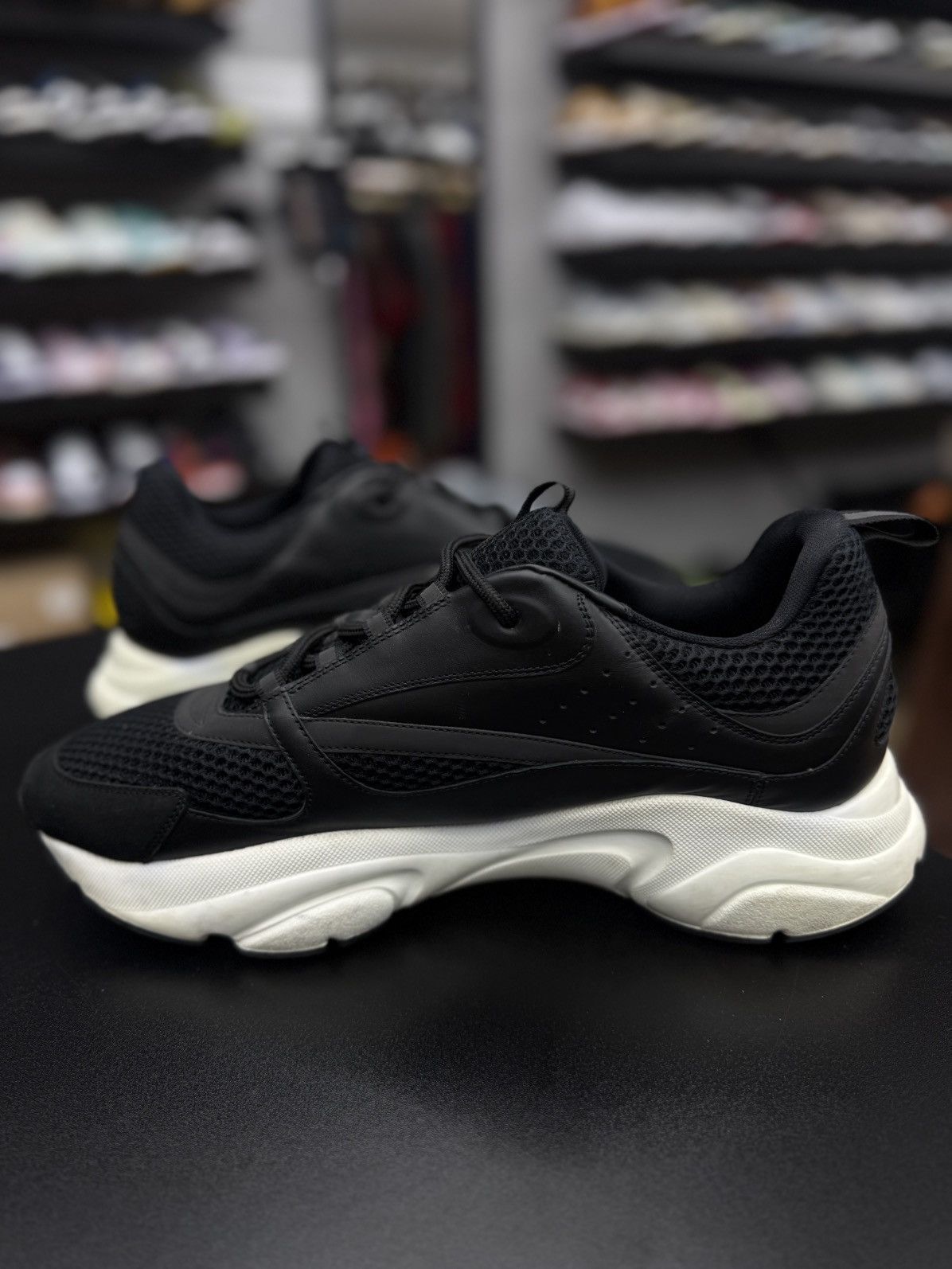 Dior Black White B22 Size 47EU/14US $1200 Discontinued