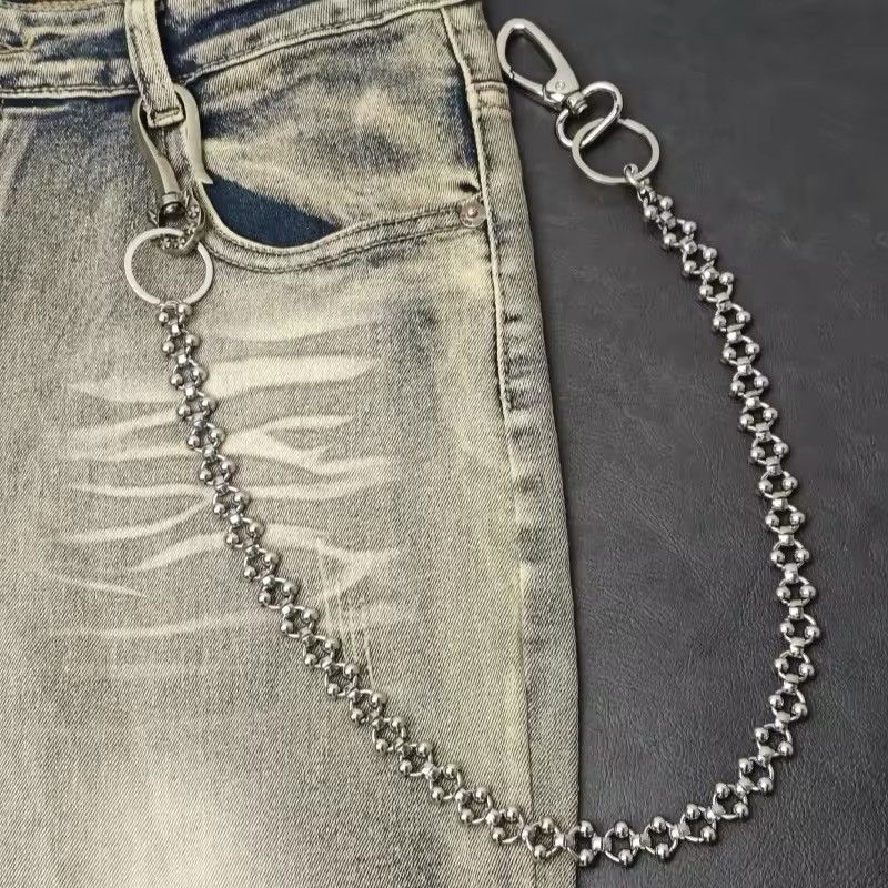 Designer Copper Hook Round Bead Waist Chain Size ONE SIZE - 2 Thumbnail