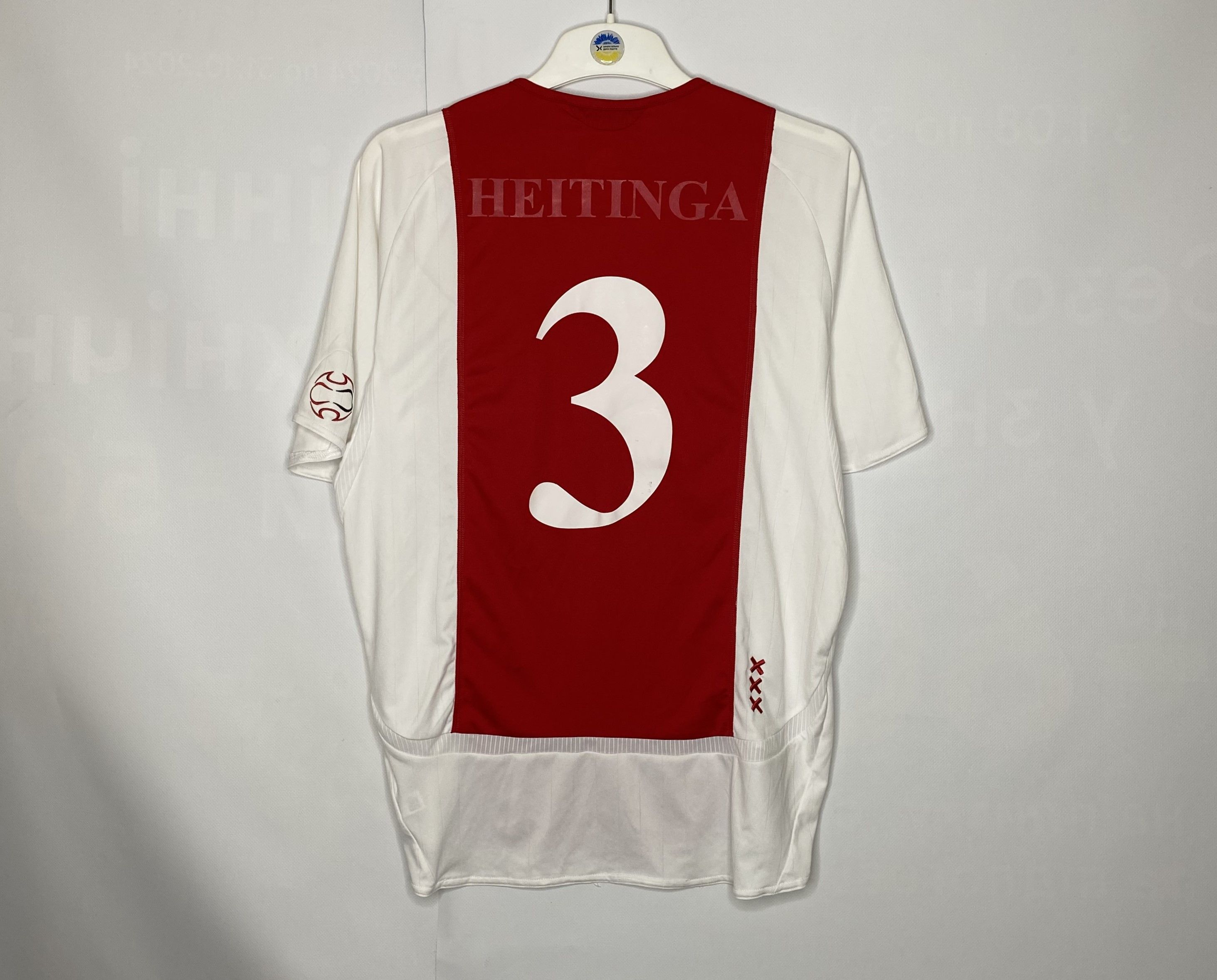 Adidas AJAX AMSTERDAM 2006 2007 HOME FOOTBALL SHIRT SOCCER JERSEY Size US S / EU 44-46 / 1 - 2 Thumbnail