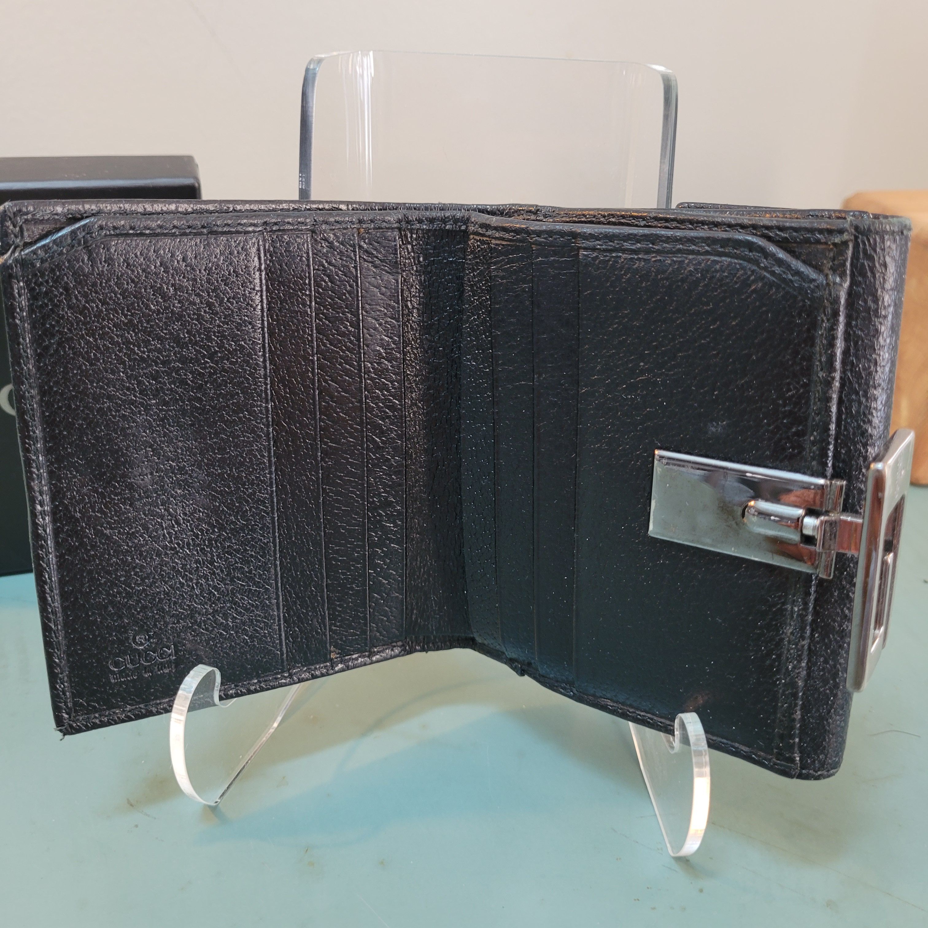 Gucci Gucci Unisex Compact Style Leather Wallet Size ONE SIZE - 10 Thumbnail