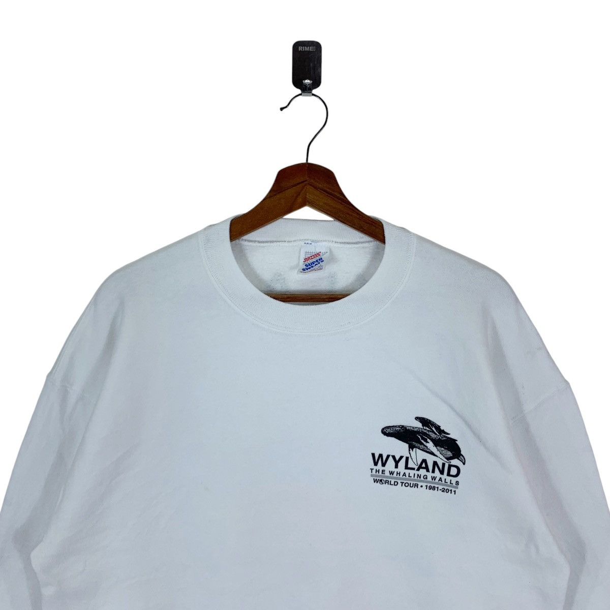 Vintage VINTAGE WYLAND THE WHALING WALLS WORLD TOUR MARINE Size US L / EU 52-54 / 3 - 4 Thumbnail