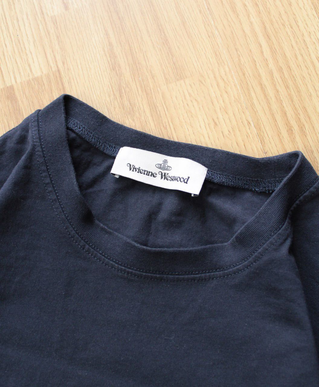 Vintage × Vivienne Westwood 🔥 Vintage Vivienne Westwood Orb Logo T shirt Navy Classic Size US M / EU 48-50 / 2 - 3 Thumbnail