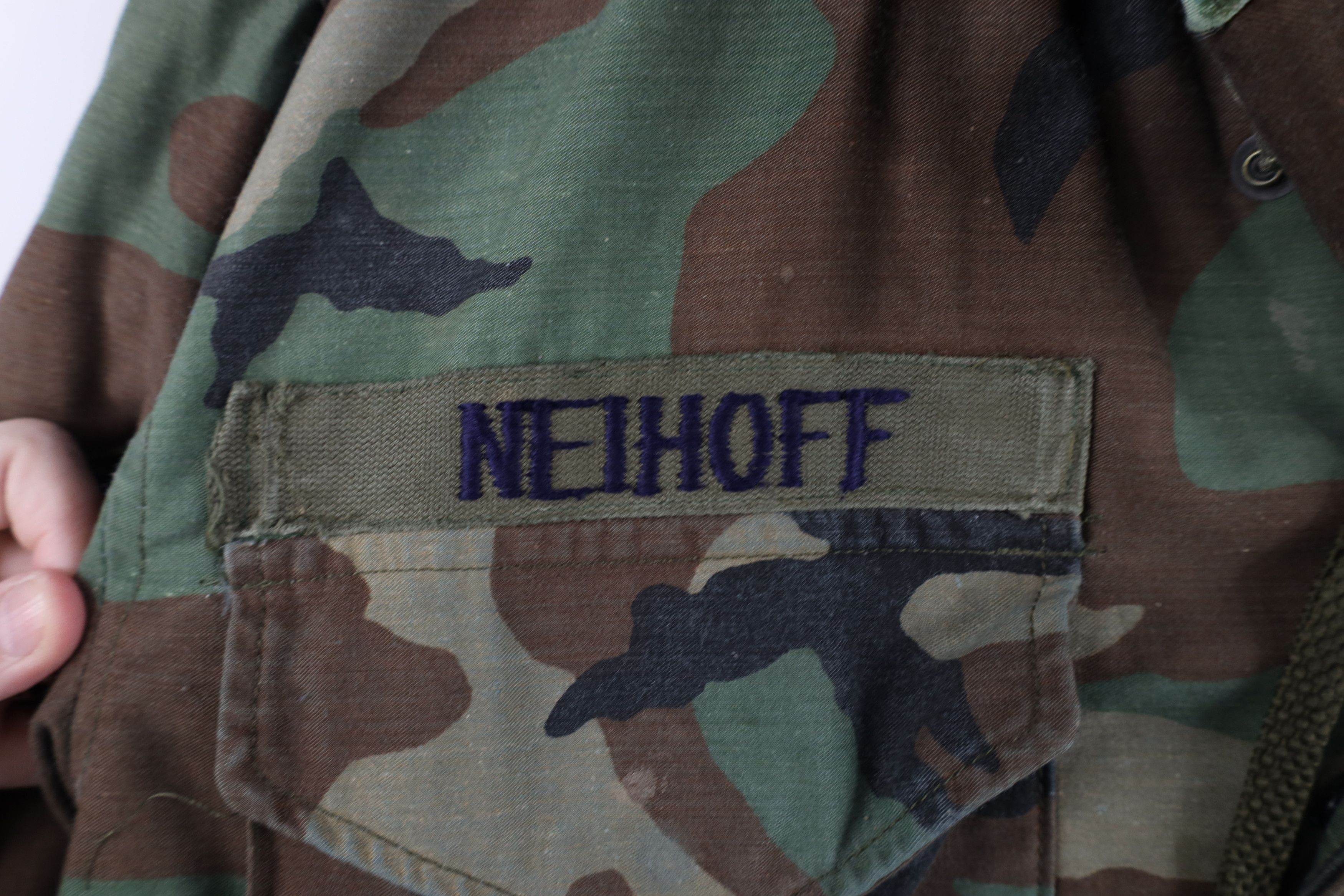 Alpha Industries Vintage 80s Alpha Industries Camouflage Field Jacket USA Size US M / EU 48-50 / 2 - 5 Thumbnail