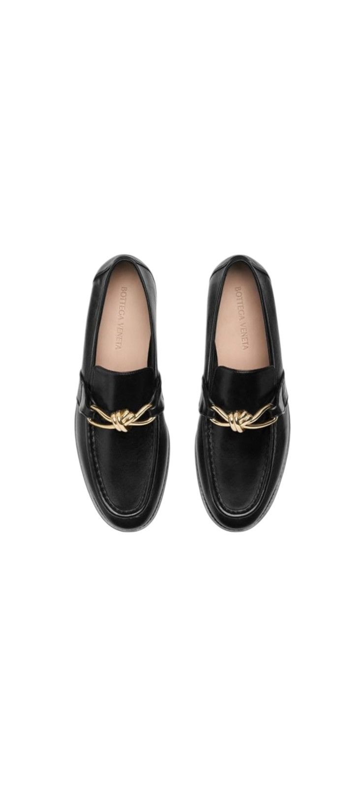 Bottega Veneta BOTTEGA VENETA ASTAIRE METALLIC KNOT NAPA LOAFERS Size US 9 / EU 42 - 4 Thumbnail