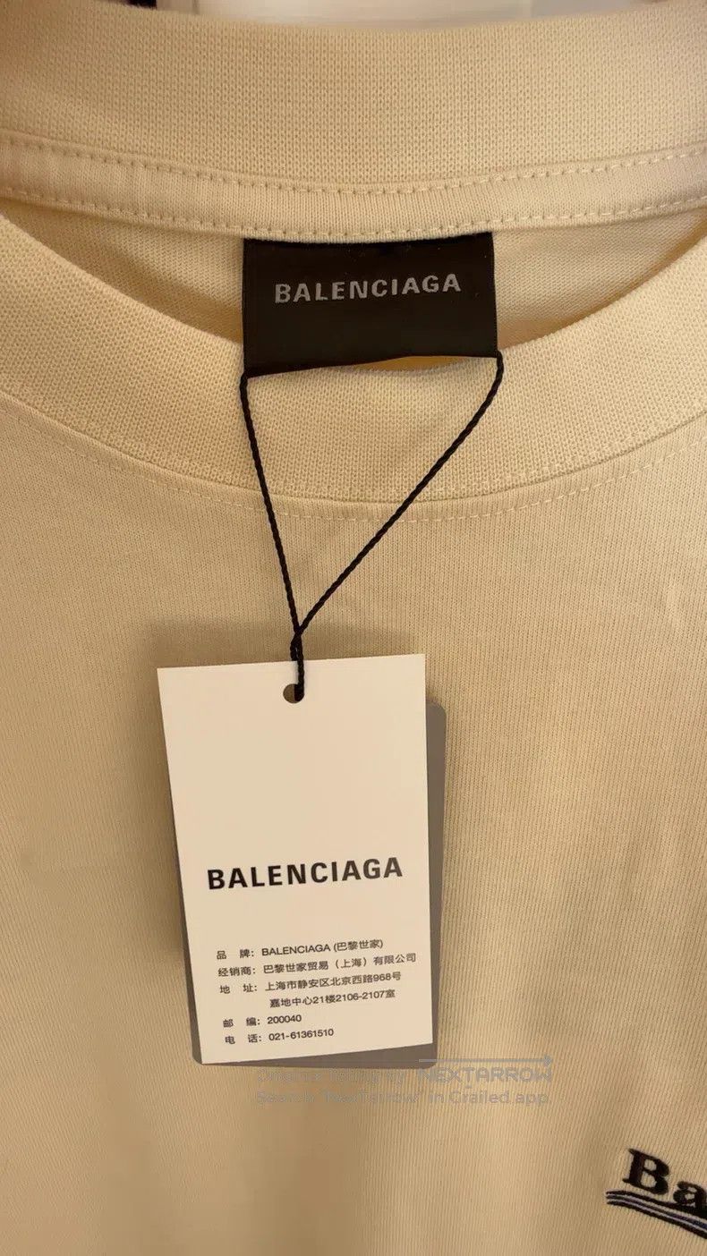 Other Balenciaga Coke Wave Embroidery Letter Short Sleeve T-Shir Size US S / EU 44-46 / 1 - 4 Thumbnail