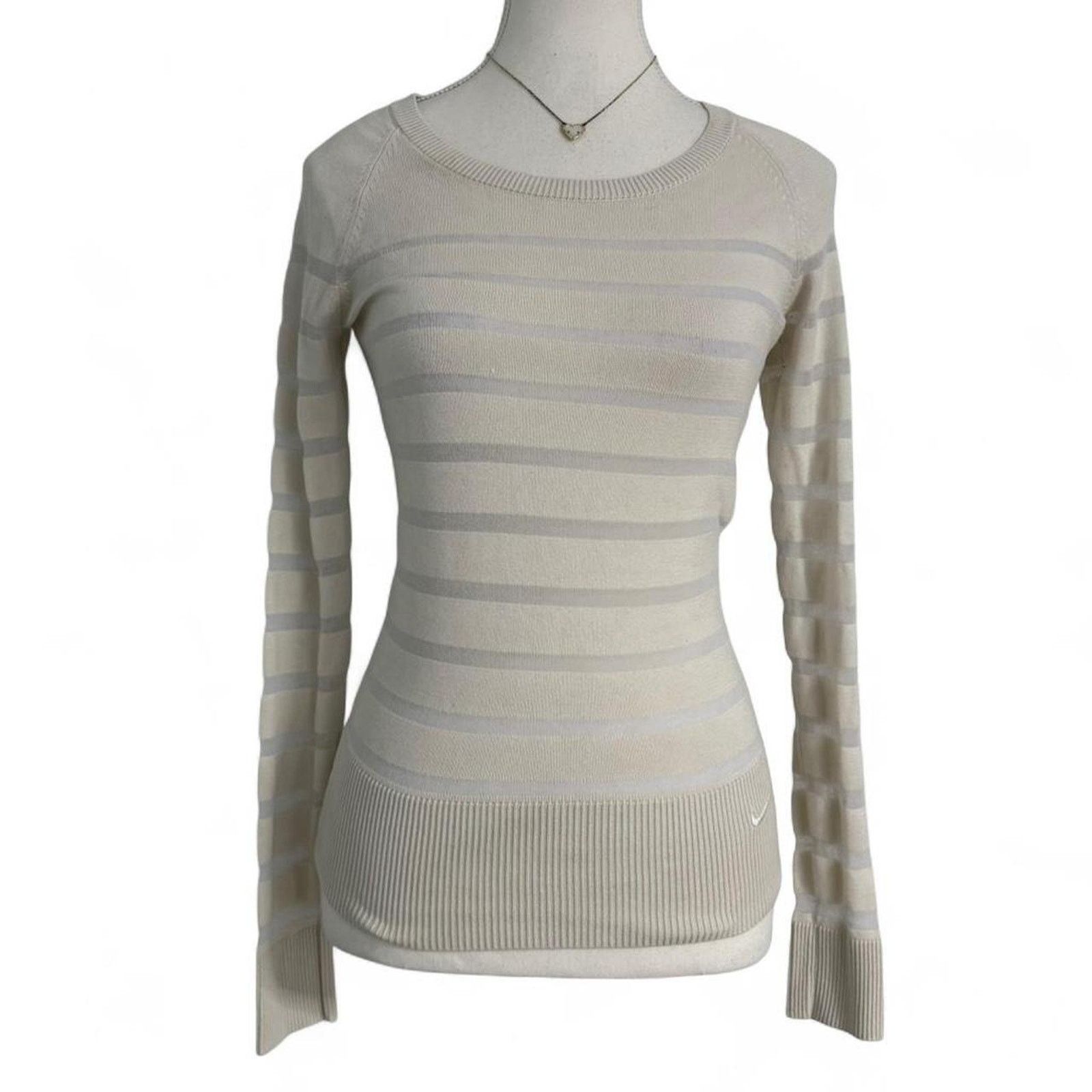 Nike Nike Vintage Cream White Sweater Top Nike Golf Pro Size XS Size XS / US 0-2 / IT 36-38 - 1 Thumbnail