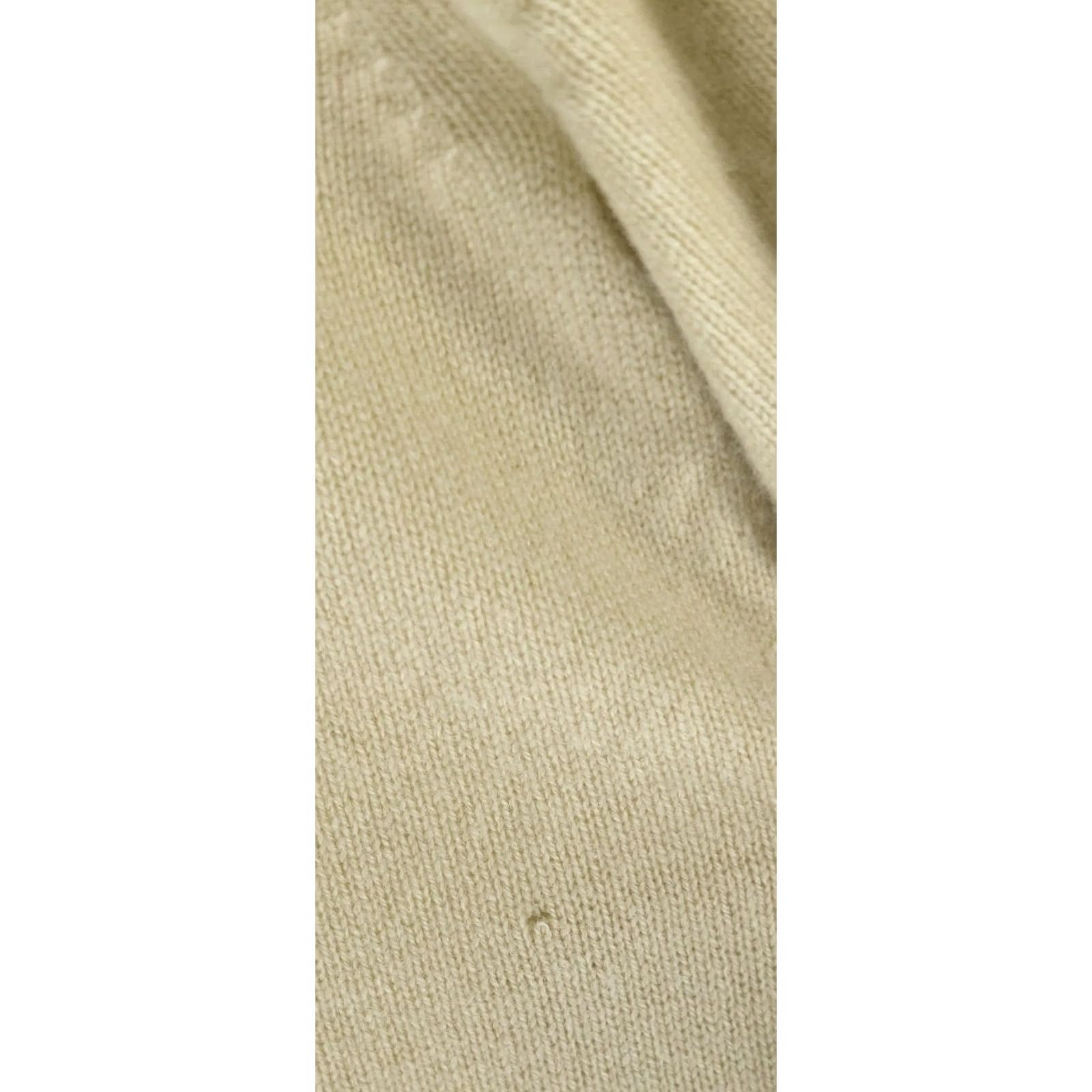 Banana Republic VINTAGE Banana Republic 100% Cashmere Lace Up Sweater XS Spring 2003 Green Women Pullover Lace-Up V-Neck Relaxed Classic Womens Size XS / US 0-2 / IT 36-38 - 4 Thumbnail