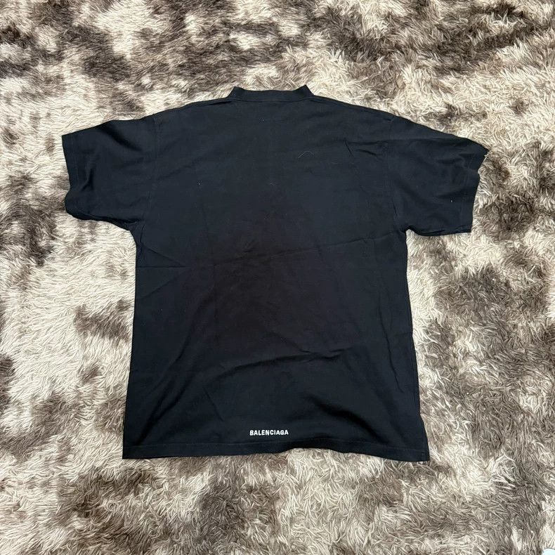 Balenciaga Balenciaga Logo Short Sleeve T-Shirt- DMC Size US L / EU 52-54 / 3 - 1 Thumbnail