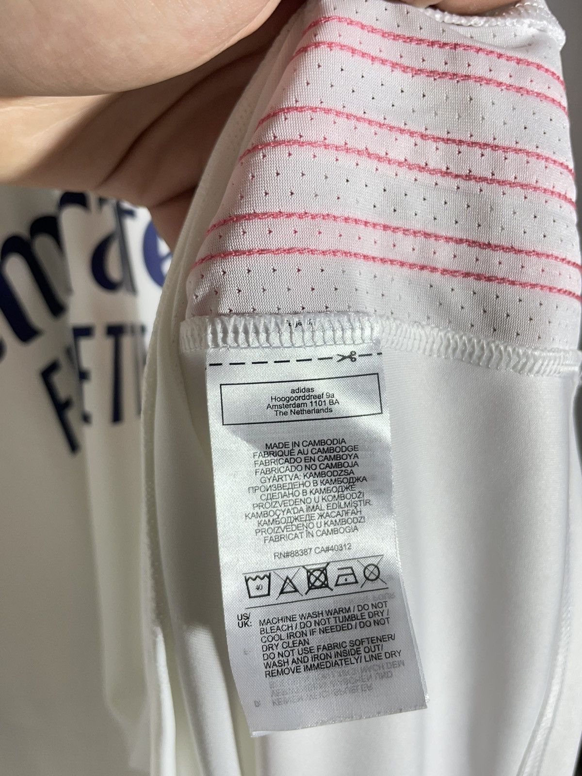 Adidas #9 Karim Benzema Real Madrid 2020/21 Adidas Home Jersey Size US XXL / EU 58 / 5 - 11 Thumbnail