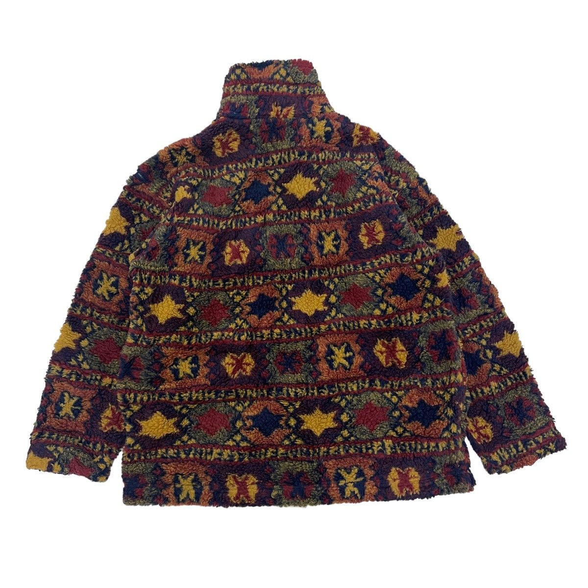Art Comes First ⚡️Vintage Ratonlaveur Printed Sherpa Fleece Half Zip Sweater Size US L / EU 52-54 / 3 - 2 Thumbnail