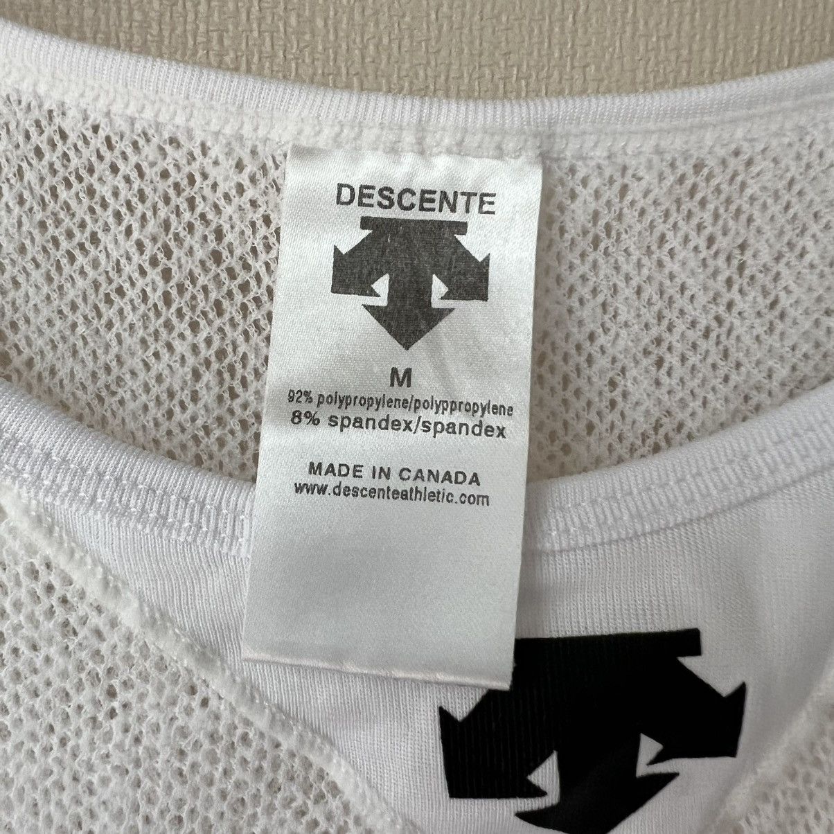 Descente Descente White Sleeveless Tank Top/Sweater Made in Canada Size M / US 6-8 / IT 42-44 - 7 Thumbnail