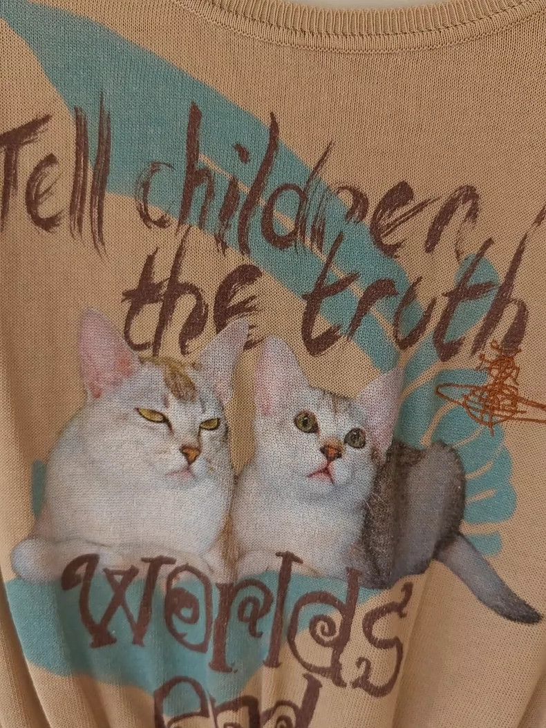 Vivienne Westwood Vivienne Westwood Cat short-sleeved T-shirt Size M / US 6-8 / IT 42-44 - 2 Thumbnail