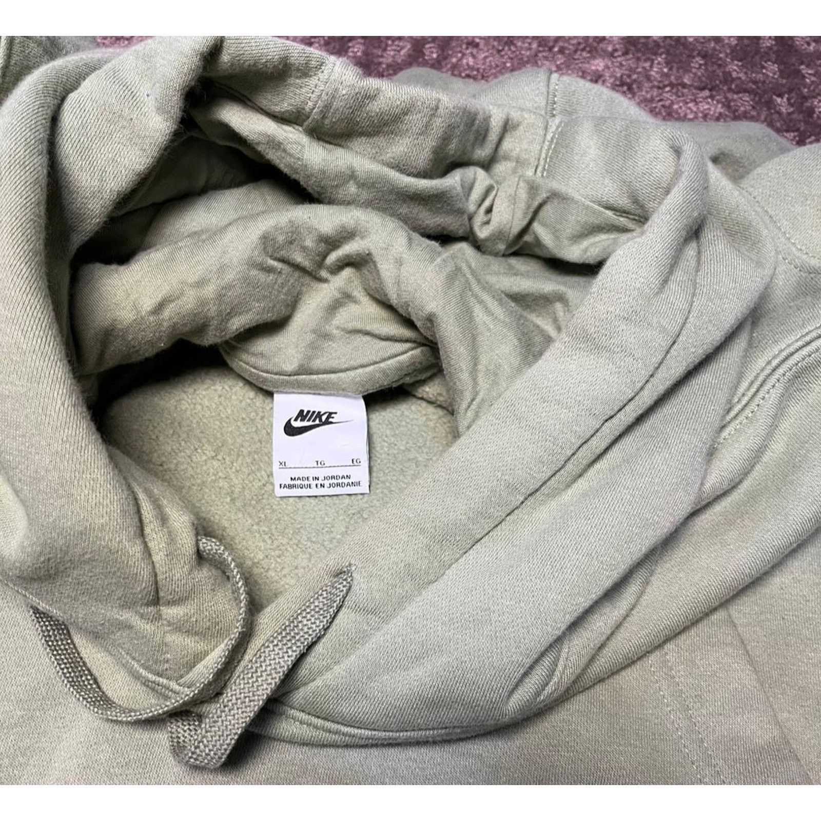 Nike 👟 Nike Embroidered Logo Hoodie – Sage Green Size XL Size US XL / EU 56 / 4 - 3 Thumbnail