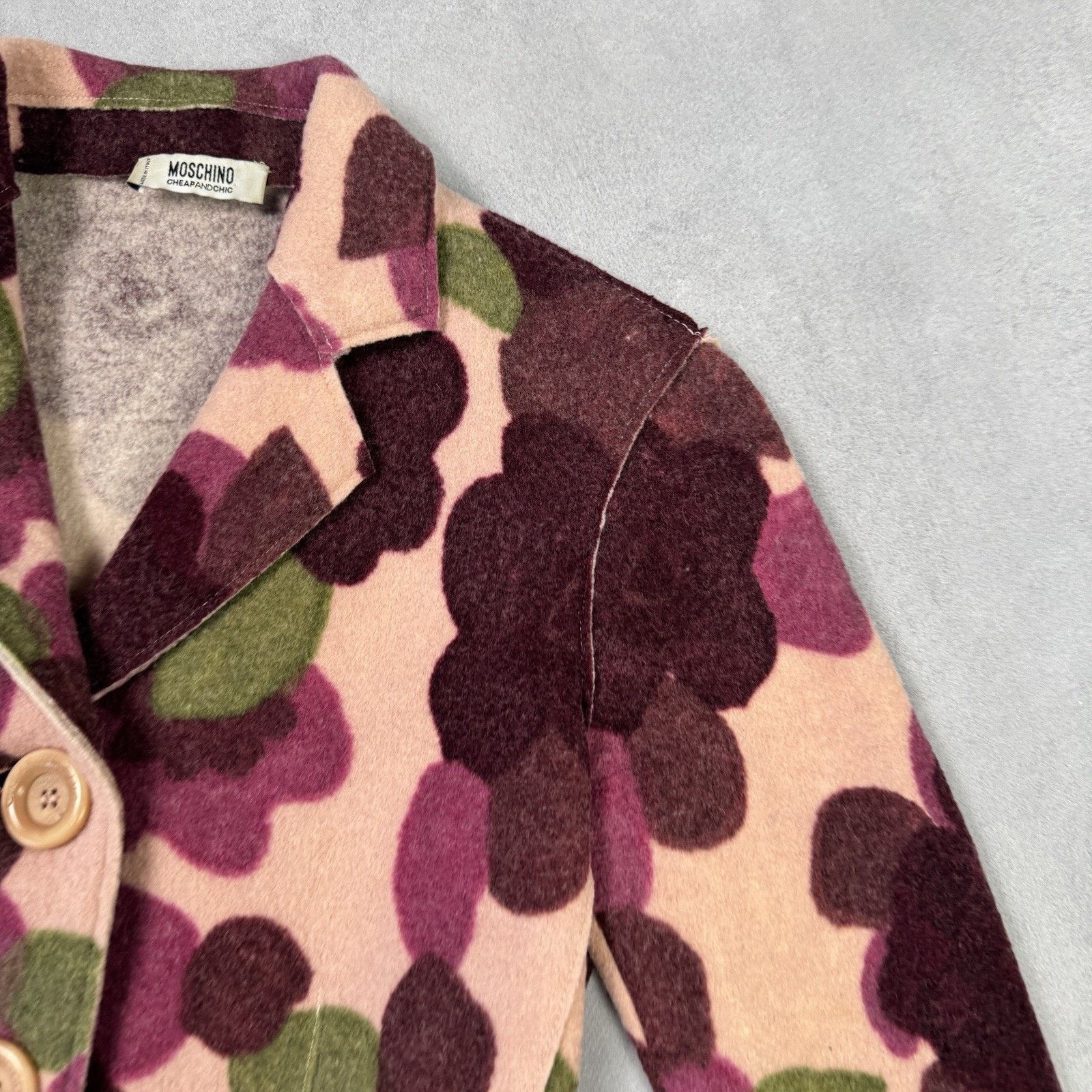 Moschino Vintage Moschino Chead And Chic Blazer Jacket Wool IT 42 Size M / US 6-8 / IT 42-44 - 7 Thumbnail