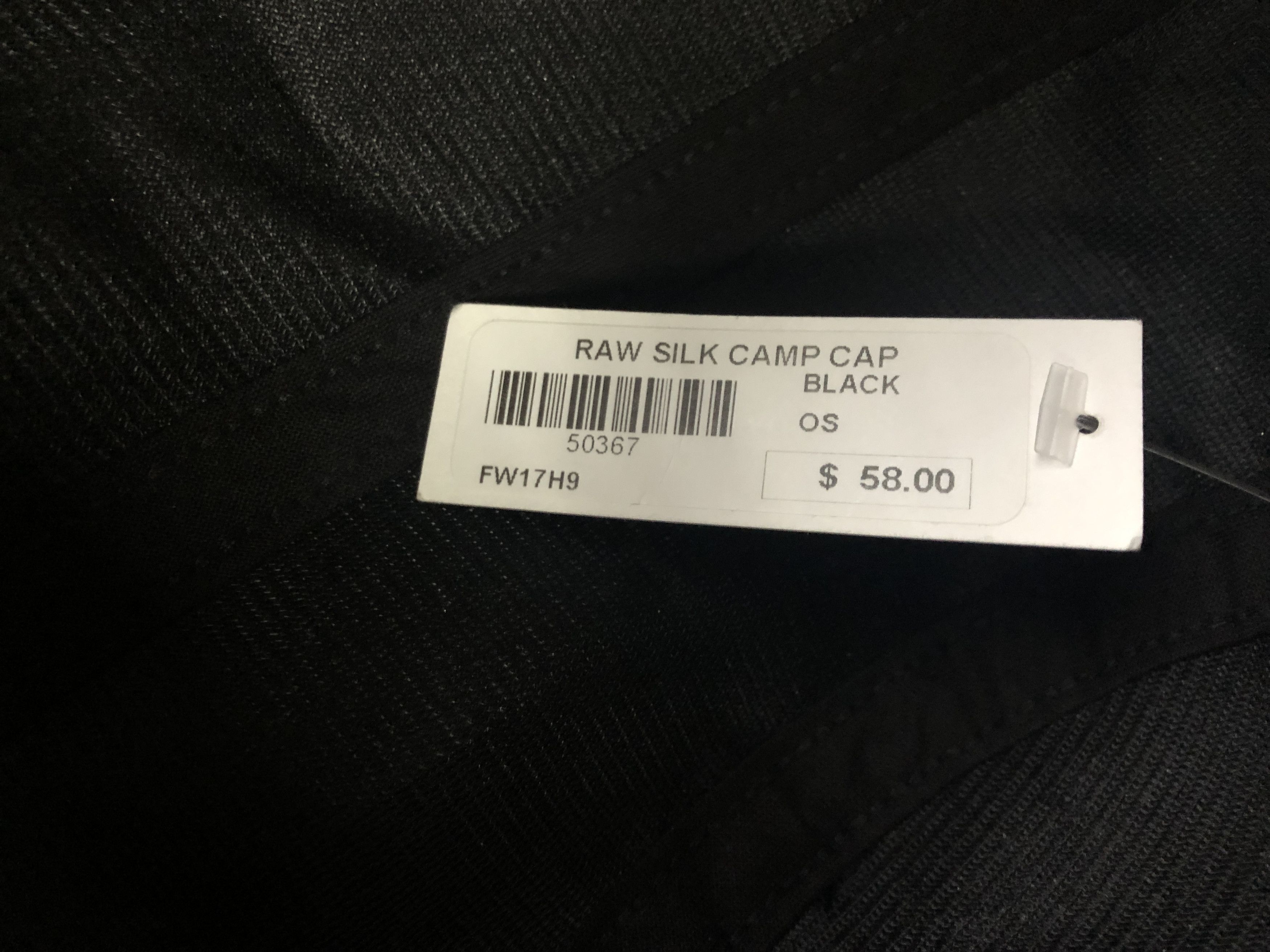 Supreme Supreme Raw Silk Camp Cap FW17 Size ONE SIZE - 6 Thumbnail