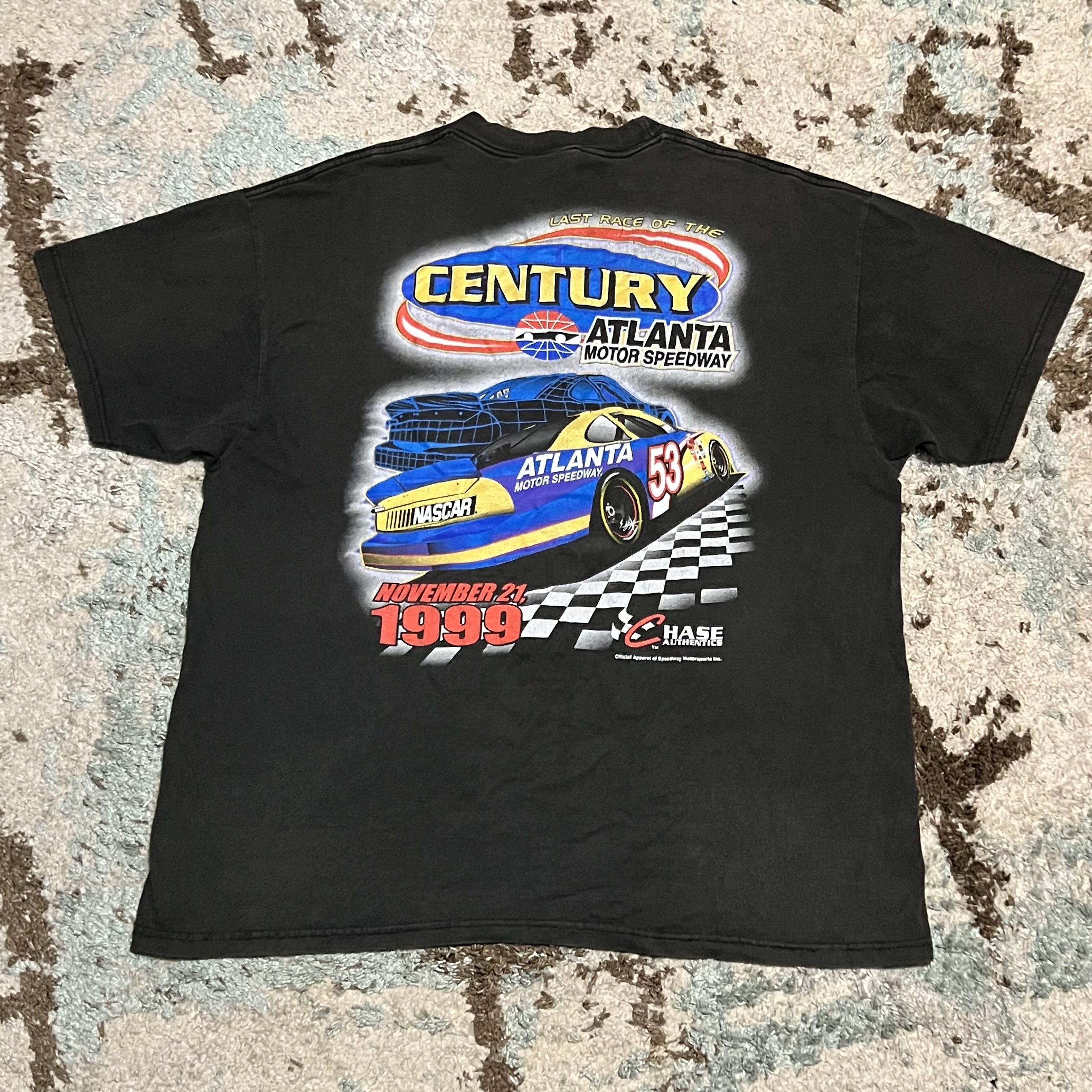 Chase Authentics × NASCAR × Vintage Vintage 1999 Atlanta Motor Speedway Century Shirt XL Size US XL / EU 56 / 4 - 2 Thumbnail