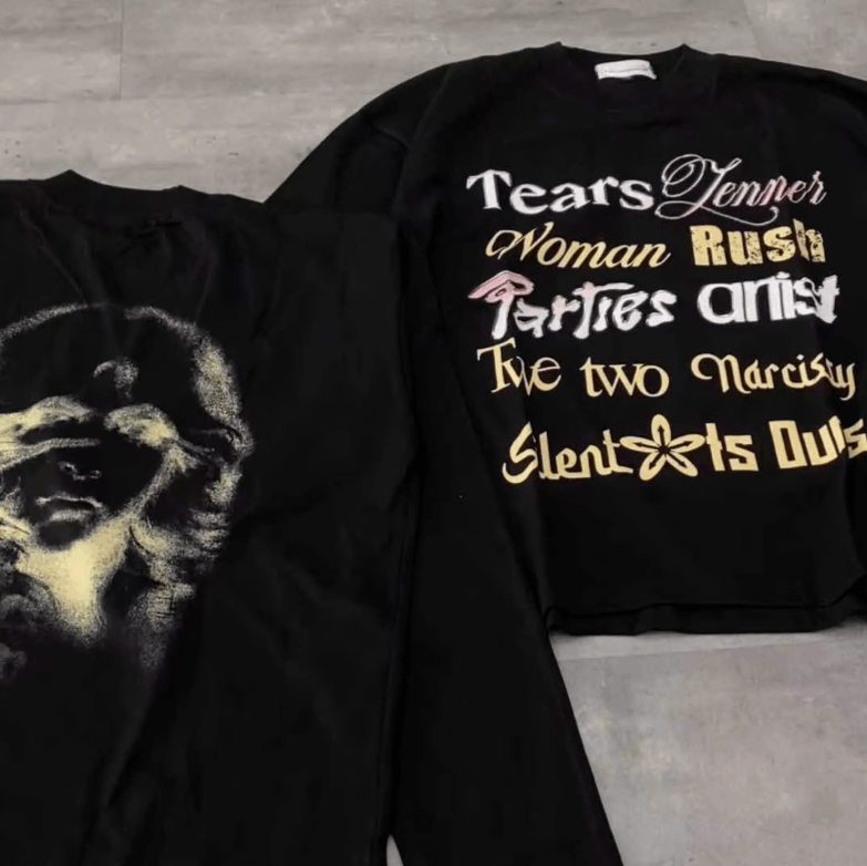 Japanese Brand Black American Retro Street Style Size US XL / EU 56 / 4 - 8 Thumbnail