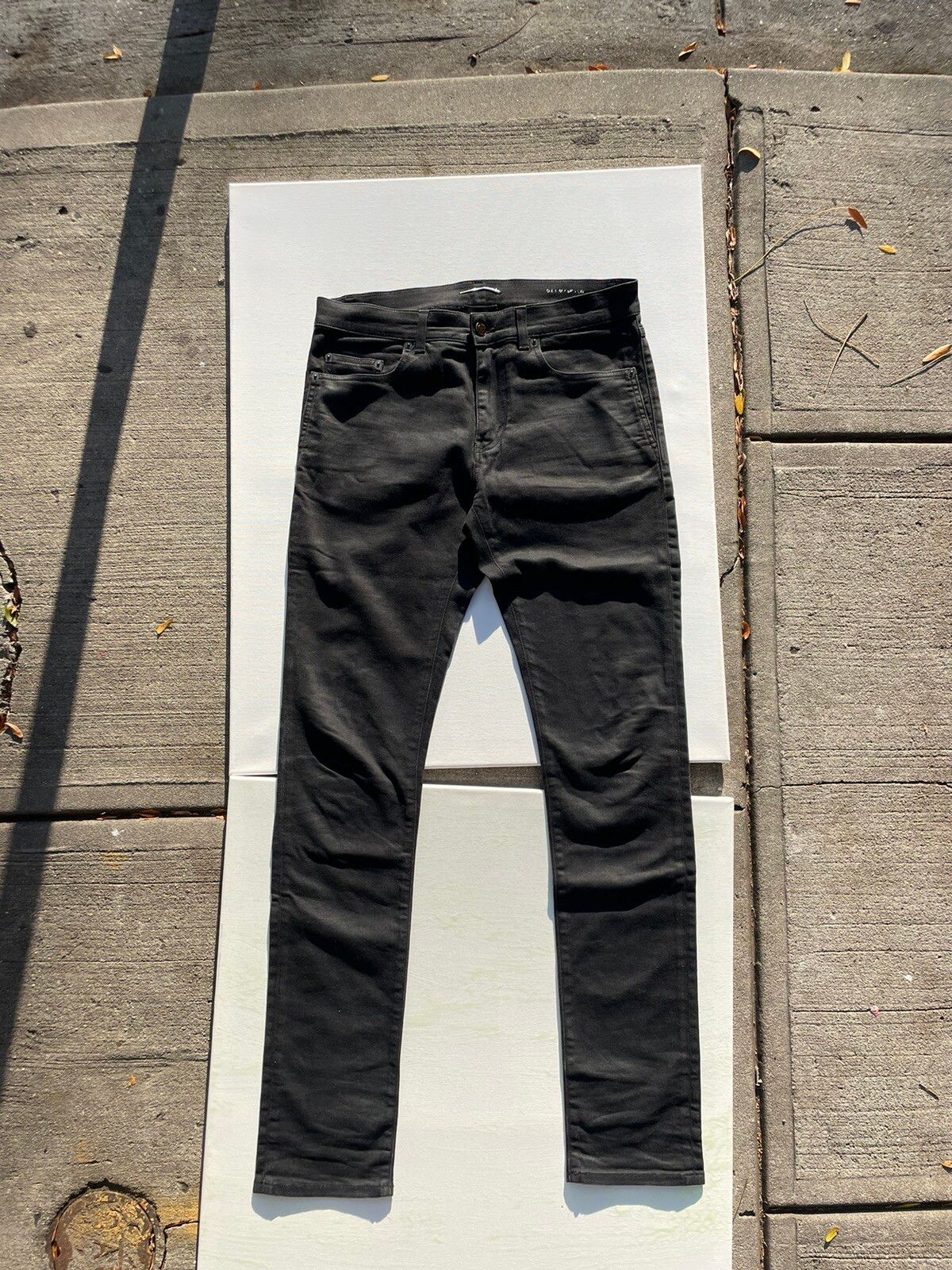 Saint Laurent Paris Black Saint Laurent d02 jeans | Grailed