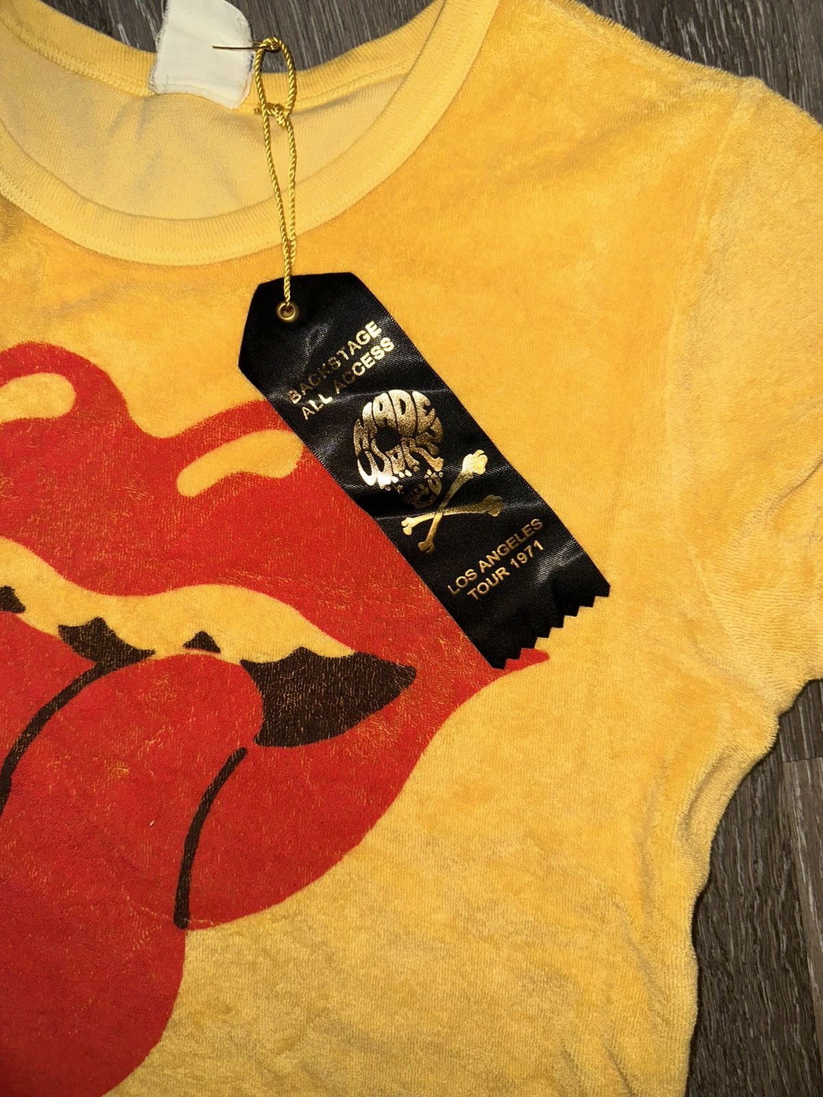 MadeWorn Rolling Stones terry baby tee Size M / US 6-8 / IT 42-44 - 2 Thumbnail