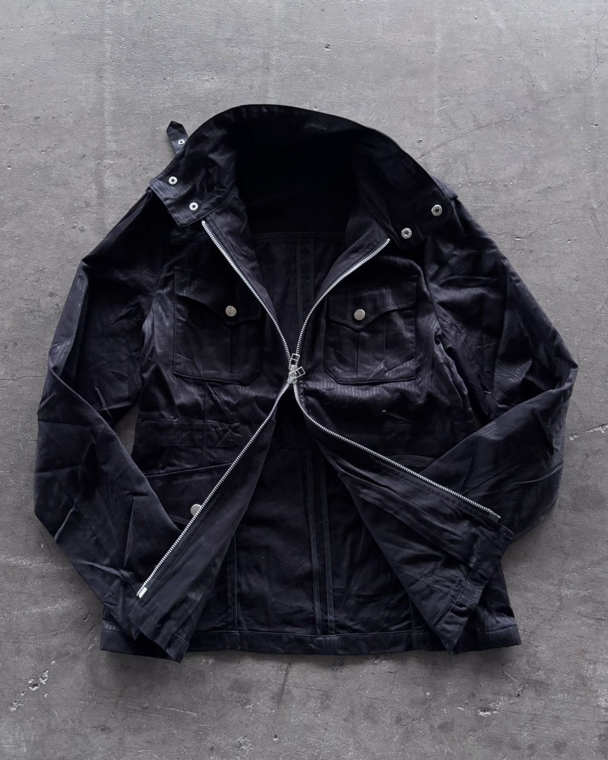 Japanese Brand × semanticdesign Semantic Design Vkei Double Zip Up Jacket Size US M / EU 48-50 / 2 - 2 Thumbnail