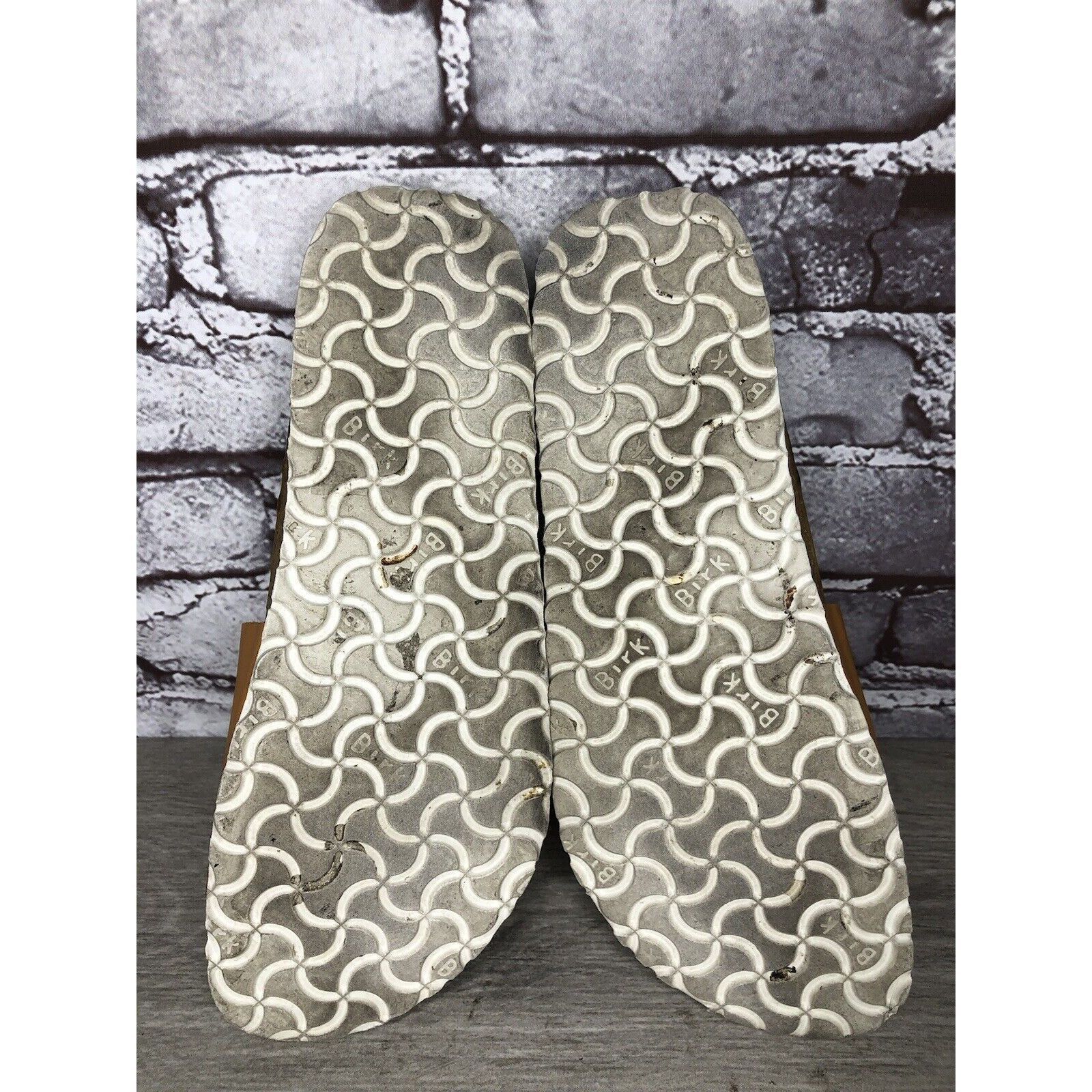 Birkenstock Betula Birkenstock Orange Leather Cork Strap Slide Sandals W Size US 8.5 / IT 38.5 - 14 Thumbnail