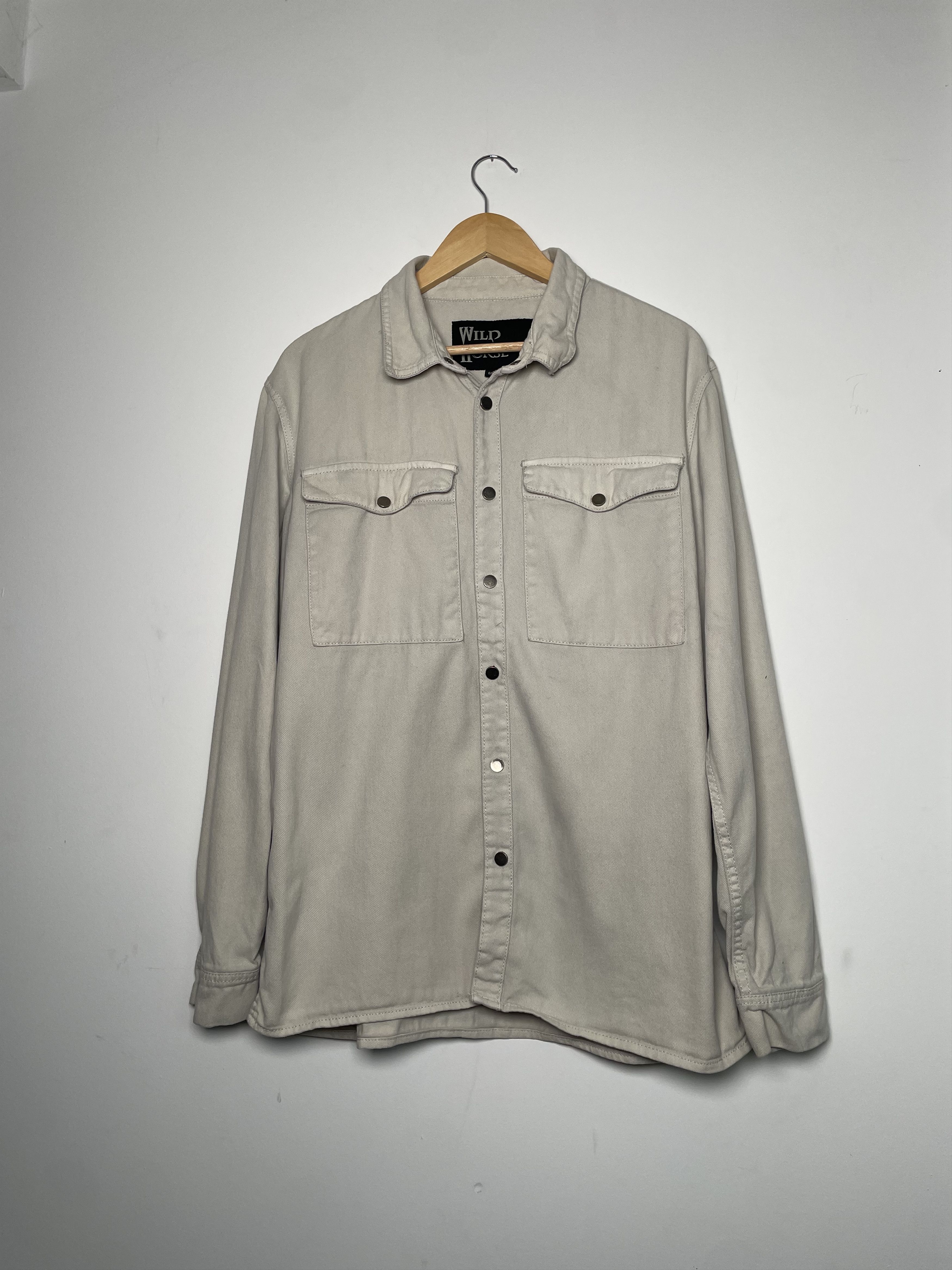 Other Wild Horse Stone Twill Shirt Jacket (L) Size US L / EU 52-54 / 3 - 1 Thumbnail