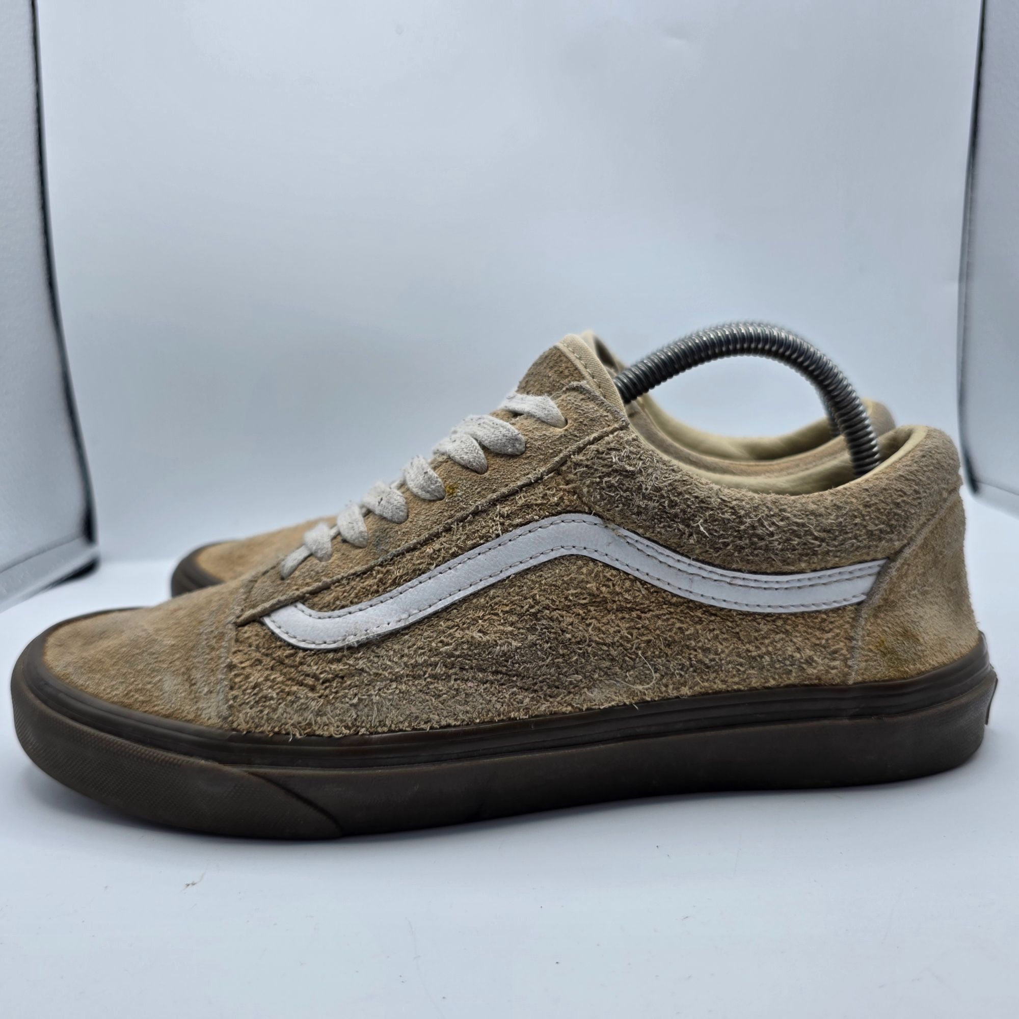 Vans Vans Hairy Suede Old Skool Mens Size 9.5 Brown Shoes Skatebo Size US 9.5 / EU 42-43 - 13 Thumbnail