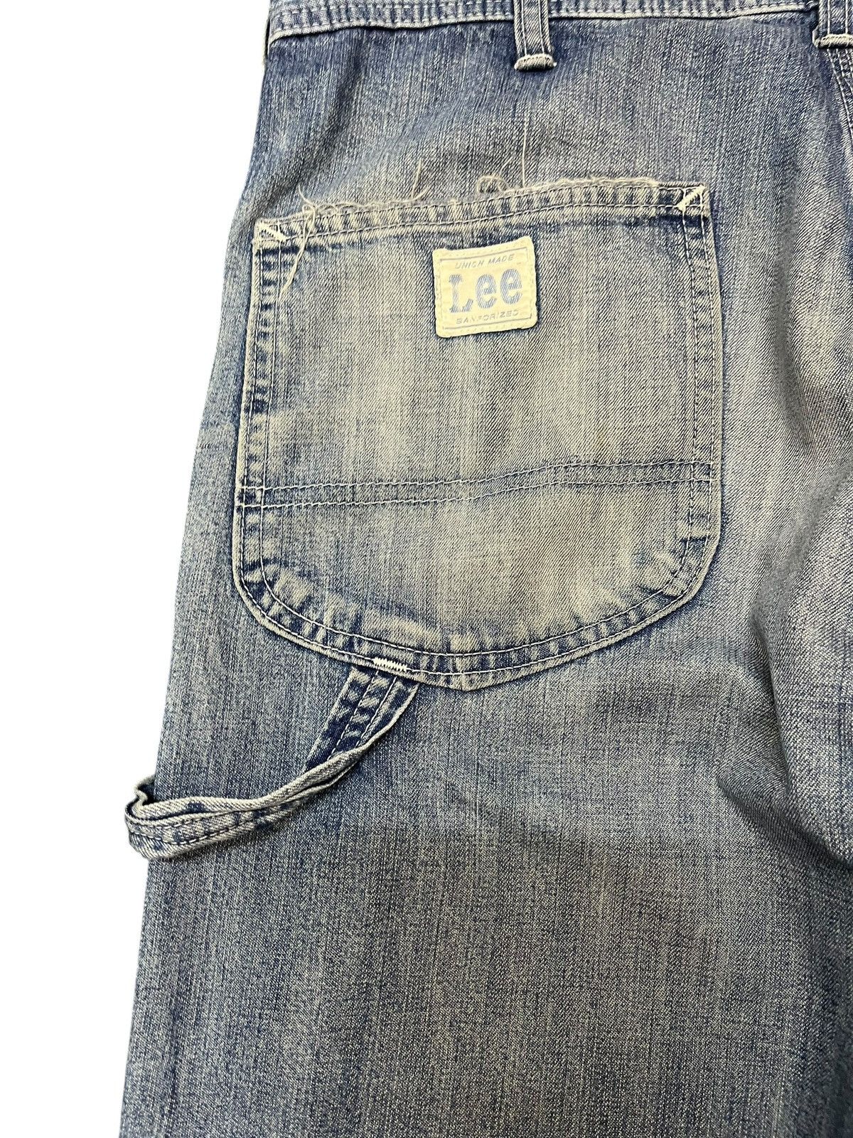 Lee Vintage Lee Union Made Carpenter Baggy Denim Size US 33 - 7 Thumbnail