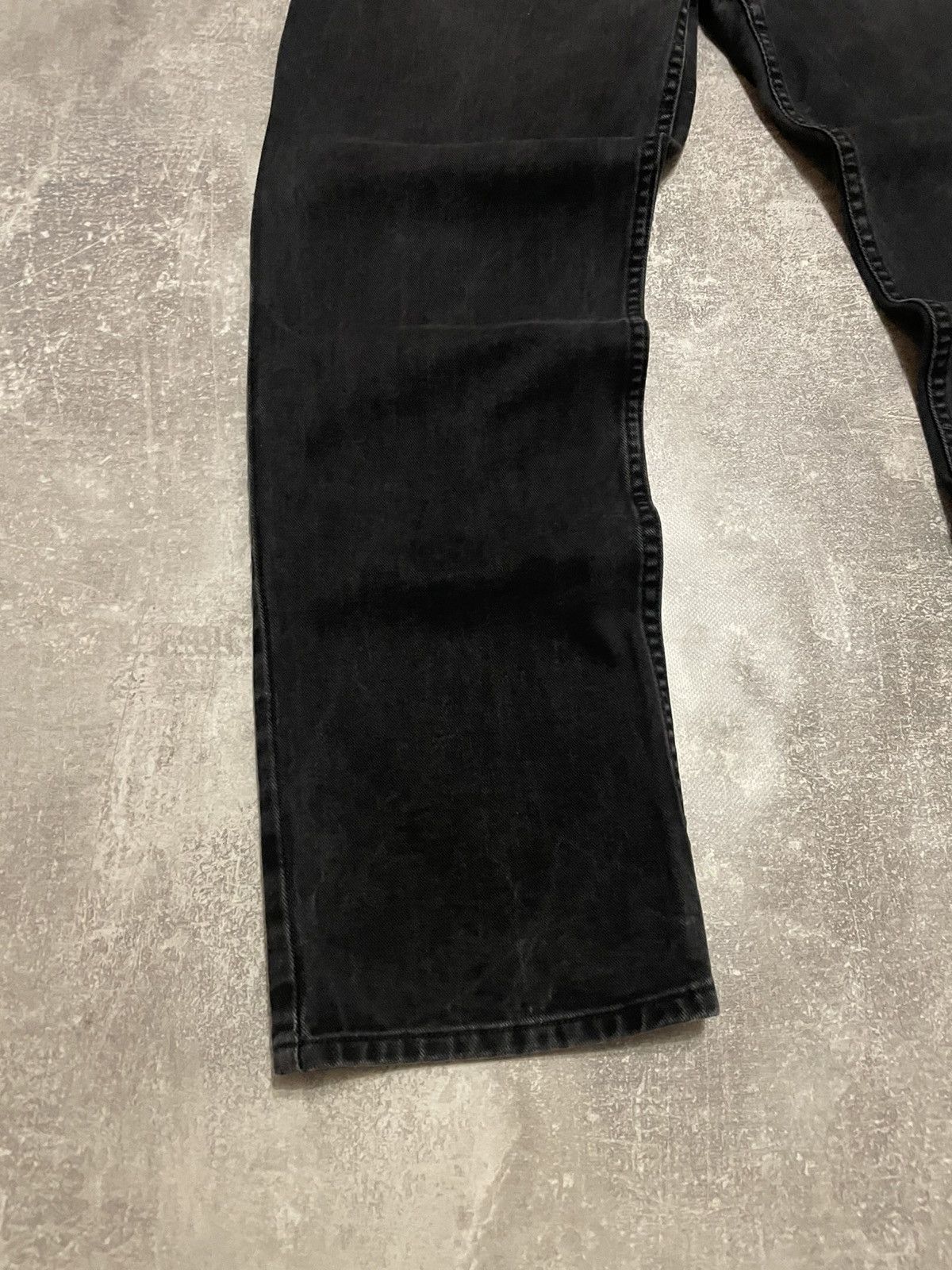 Armani Vintage Armani Jeans Black Regular Fit Denim Size 34 Size US 34 / EU 50 - 4 Thumbnail