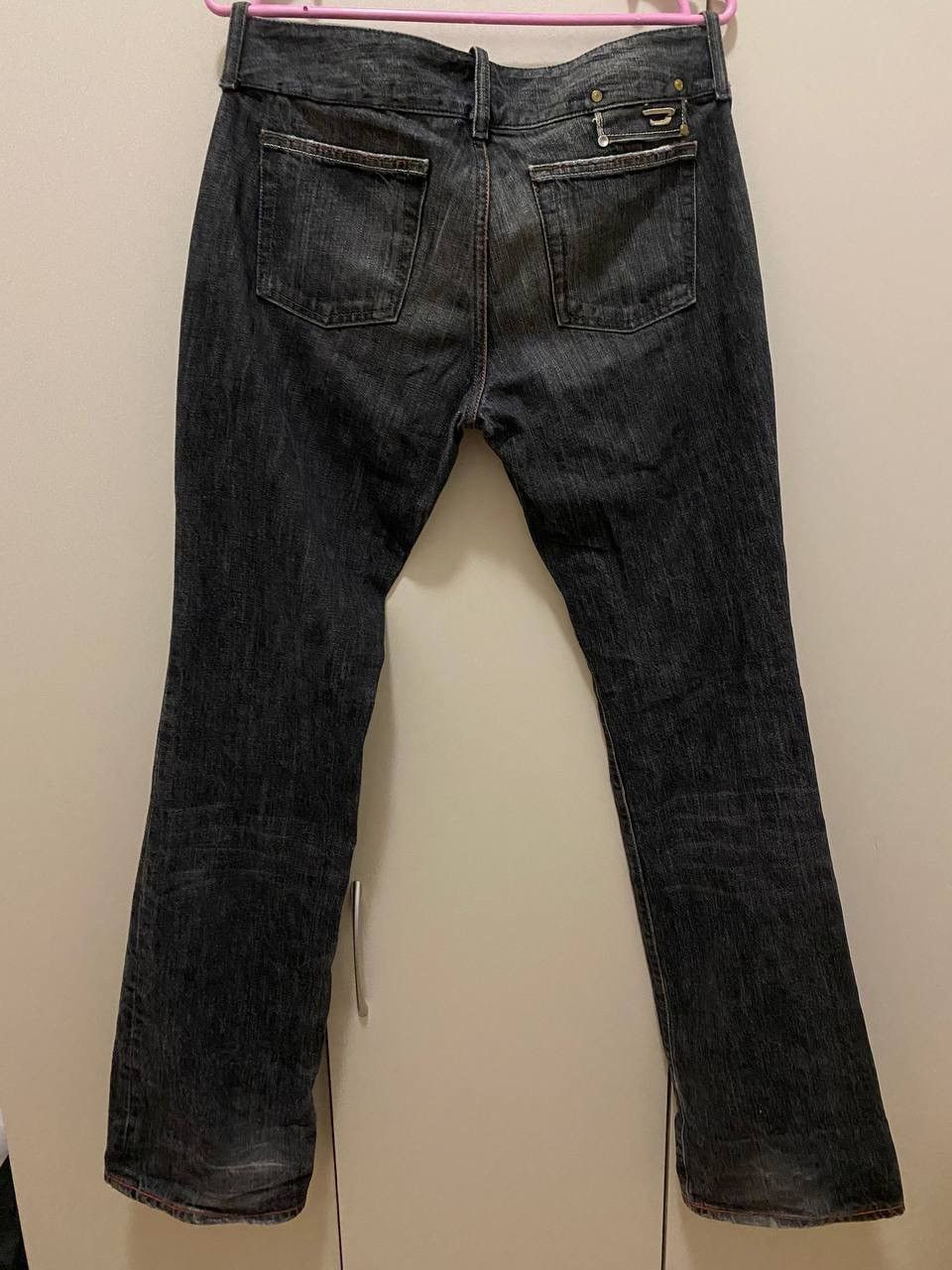 Diesel × Vintage Flare Jeans Diesel Distress Faded Boot Cut Y2k Mudmax Size US 30 / EU 46 - 2 Thumbnail