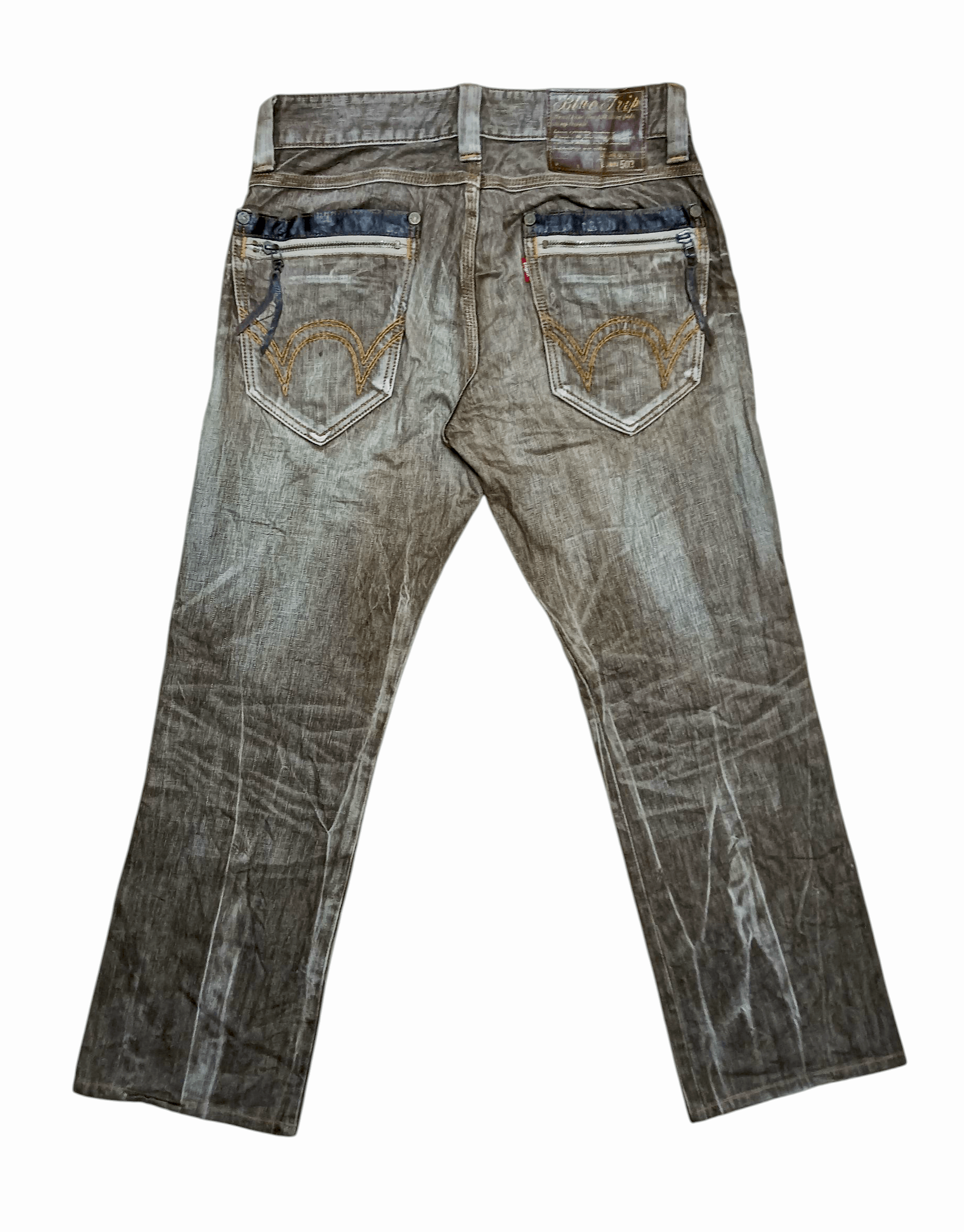 Edwin EDWIN BLUE TRIP JEANS DISTRESSED Size US 32 / EU 48 - 2 Thumbnail