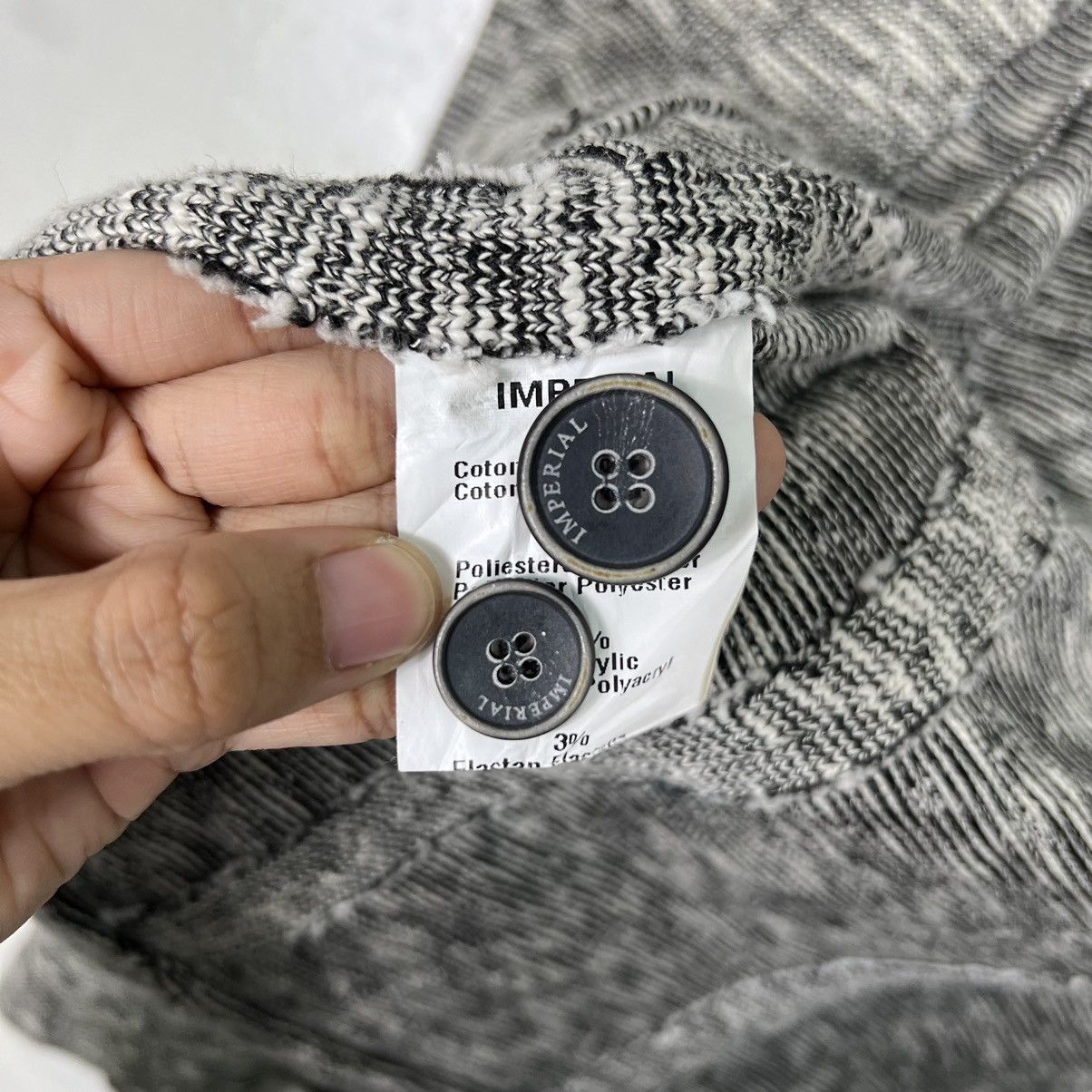 Imperial IMPERIAL KNIT CARDIGAN MADE IN ITALY Size US M / EU 48-50 / 2 - 15 Thumbnail