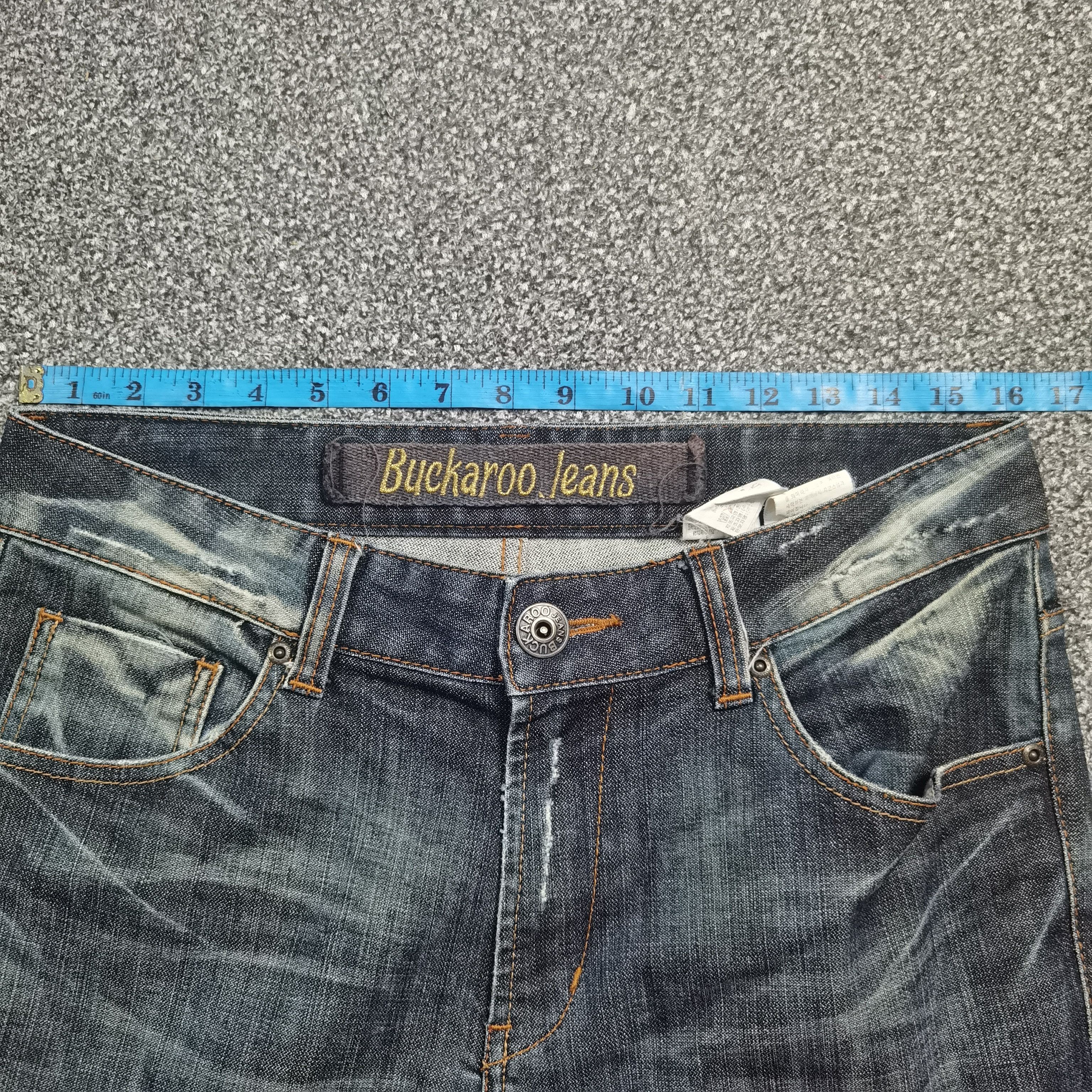 14th Addiction 🇯🇵 Y2K Seditionaries Indigo Buckaroo Japanese Denim Size US 32 / EU 48 - 14 Thumbnail