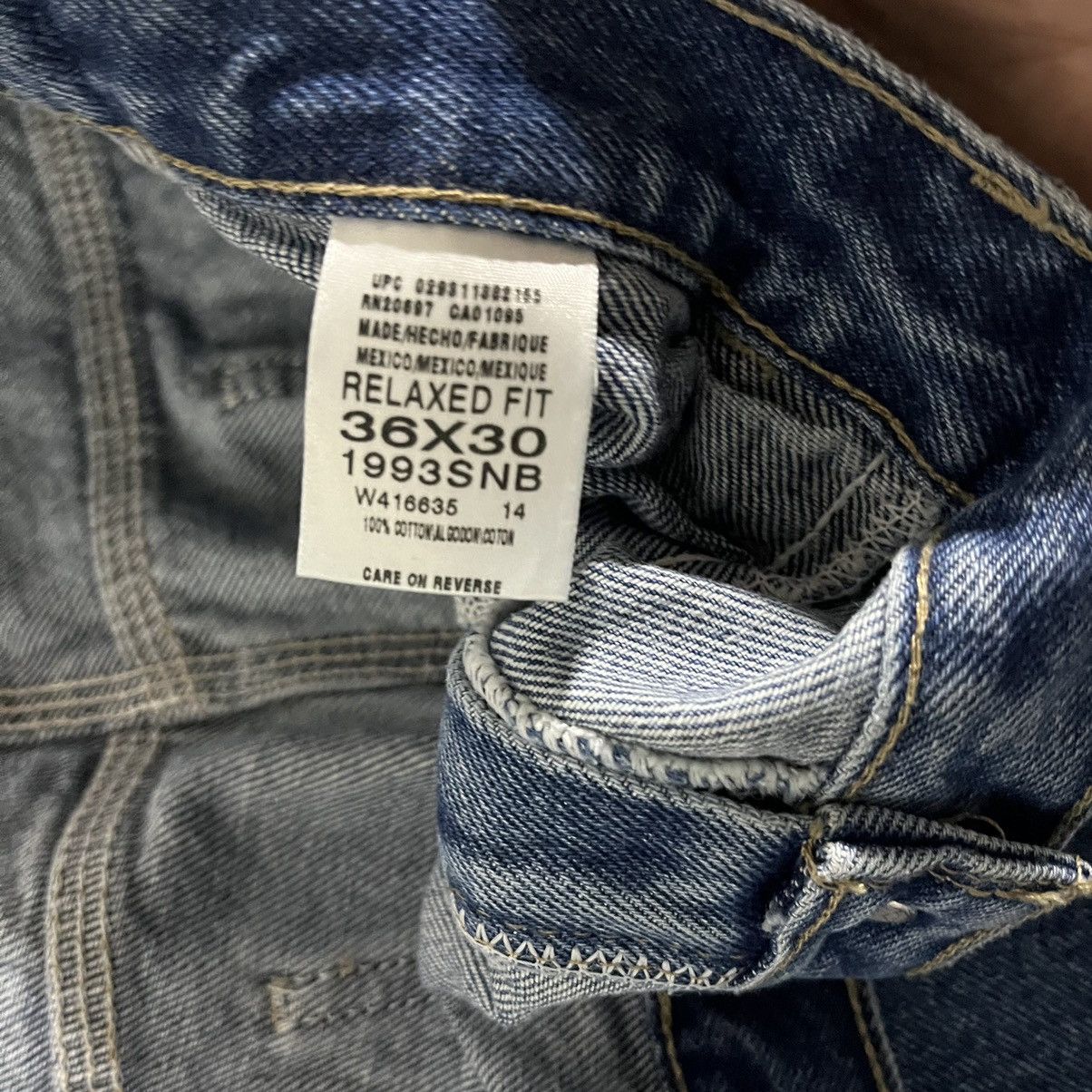 Carhartt × Dickies × Vintage Vintage Y2K Dickies Carpenter Jeans Baggy Workwear Skater Size US 36 / EU 52 - 10 Thumbnail