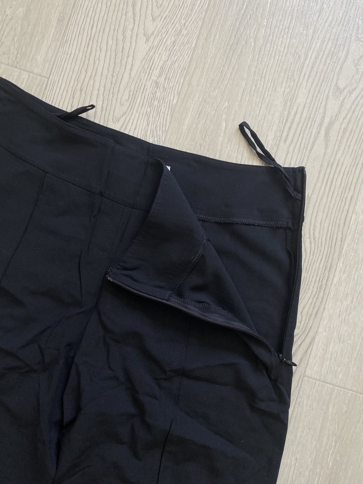 Thierry Mugler Thierry Mugler Zip Tailore Classic Black Trousers pants Size US 32 / EU 48 - 6 Thumbnail