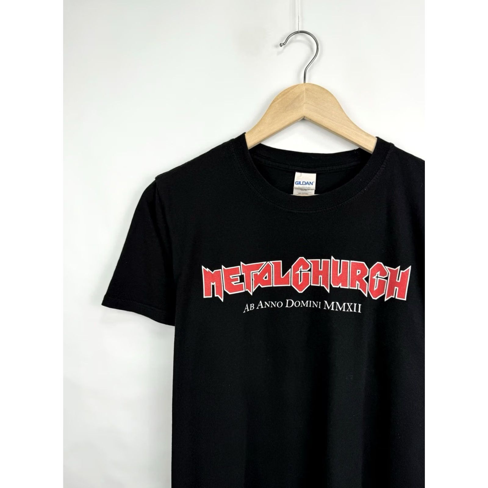 Gildan VINTAGE Metal Church Heavy Thrash Metal T-Shirt Rare Retro Size M Mens Black T-Shirt Thrash Metal Retro Gildan Vintage Shirt Size US M / EU 48-50 / 2 - 4 Thumbnail