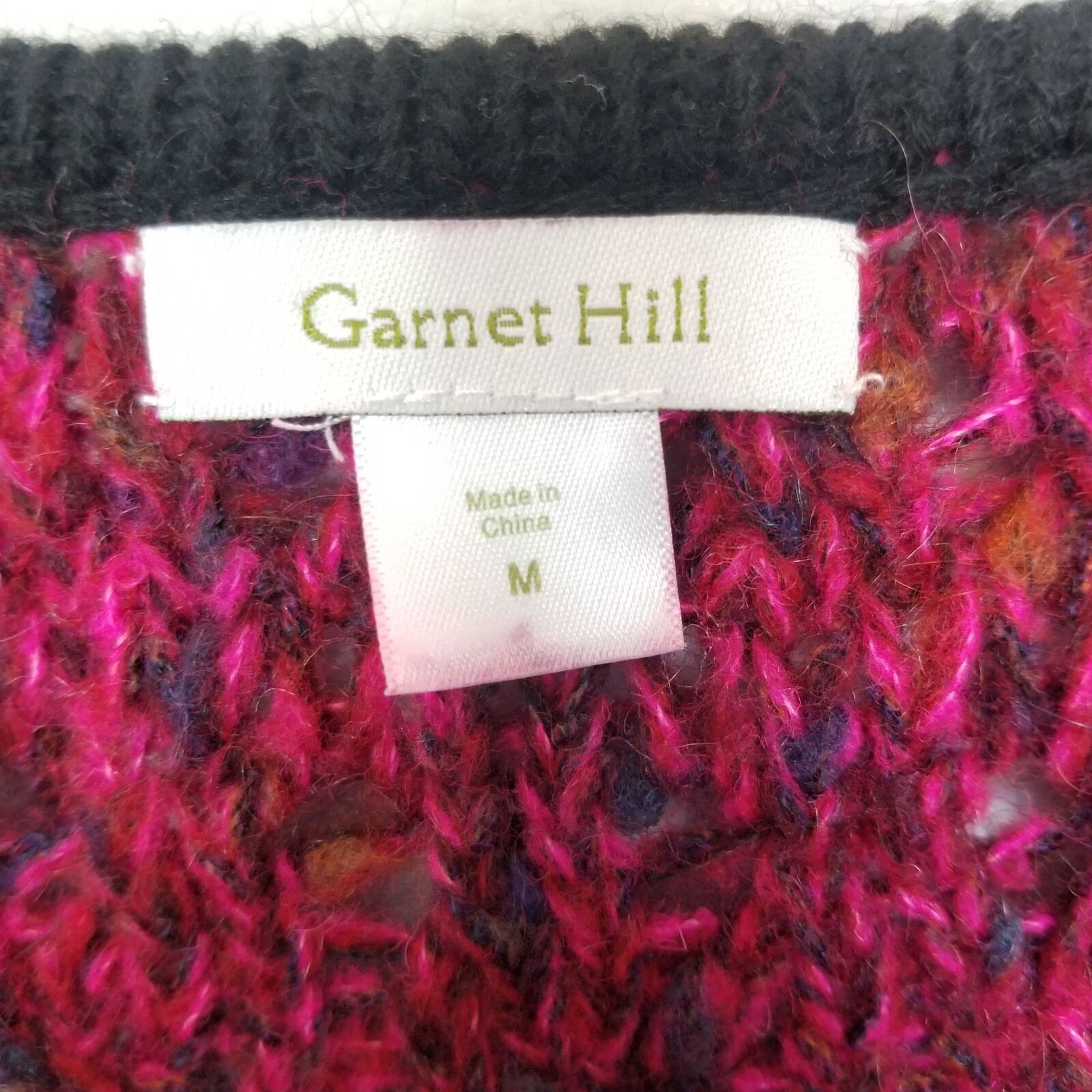 Arnette Garnet Hill Womens Wool Mohair Cardigan Sweater Snap Size M Size M / US 6-8 / IT 42-44 - 6 Thumbnail