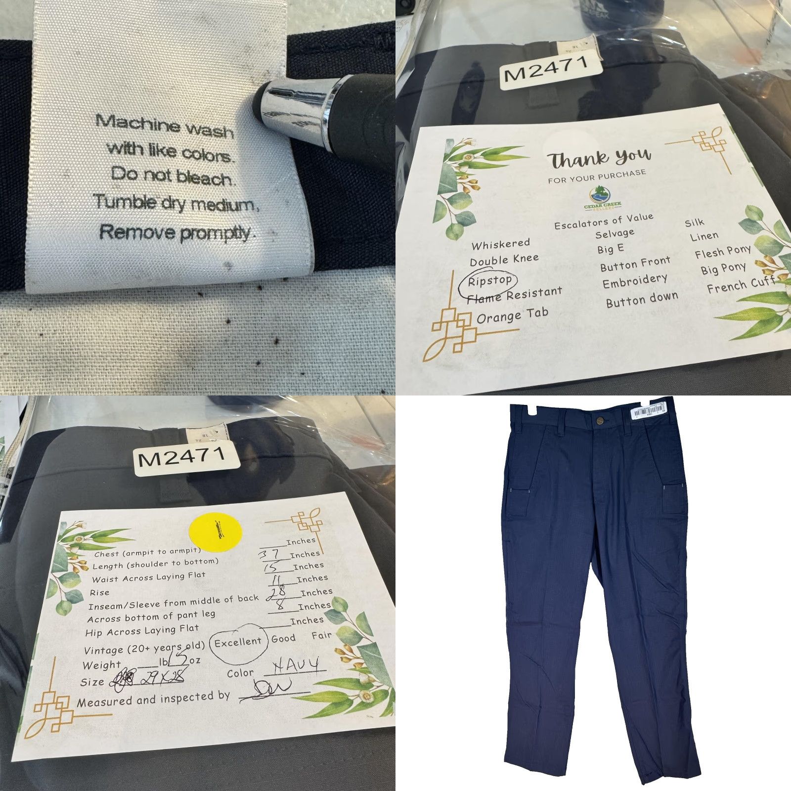 Carhartt VINTAGE Size US 29 - 8 Thumbnail