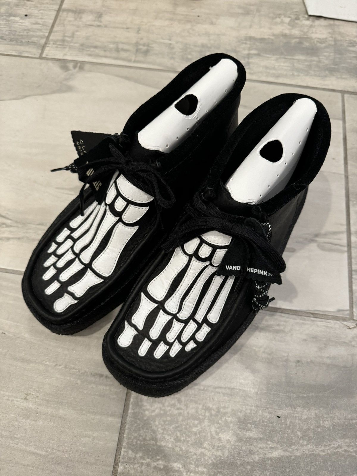 靴 Martin rose clarks black UK8 27cm-27.5cm Clarks x Martine Rose The Oxford 1 - Black Leather – Kith Europe