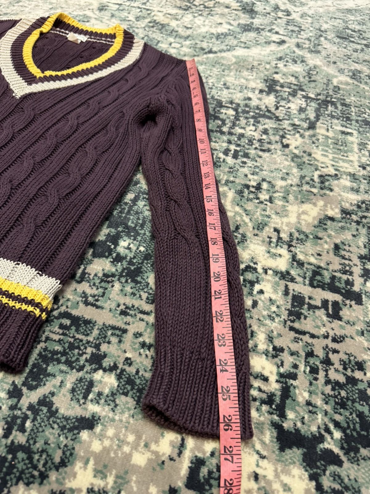 Dries Van Noten DRIES VAN NOTEN MANUS CABLE-KNIT KNITWEAR SWEATER Size US M / EU 48-50 / 2 - 5 Thumbnail