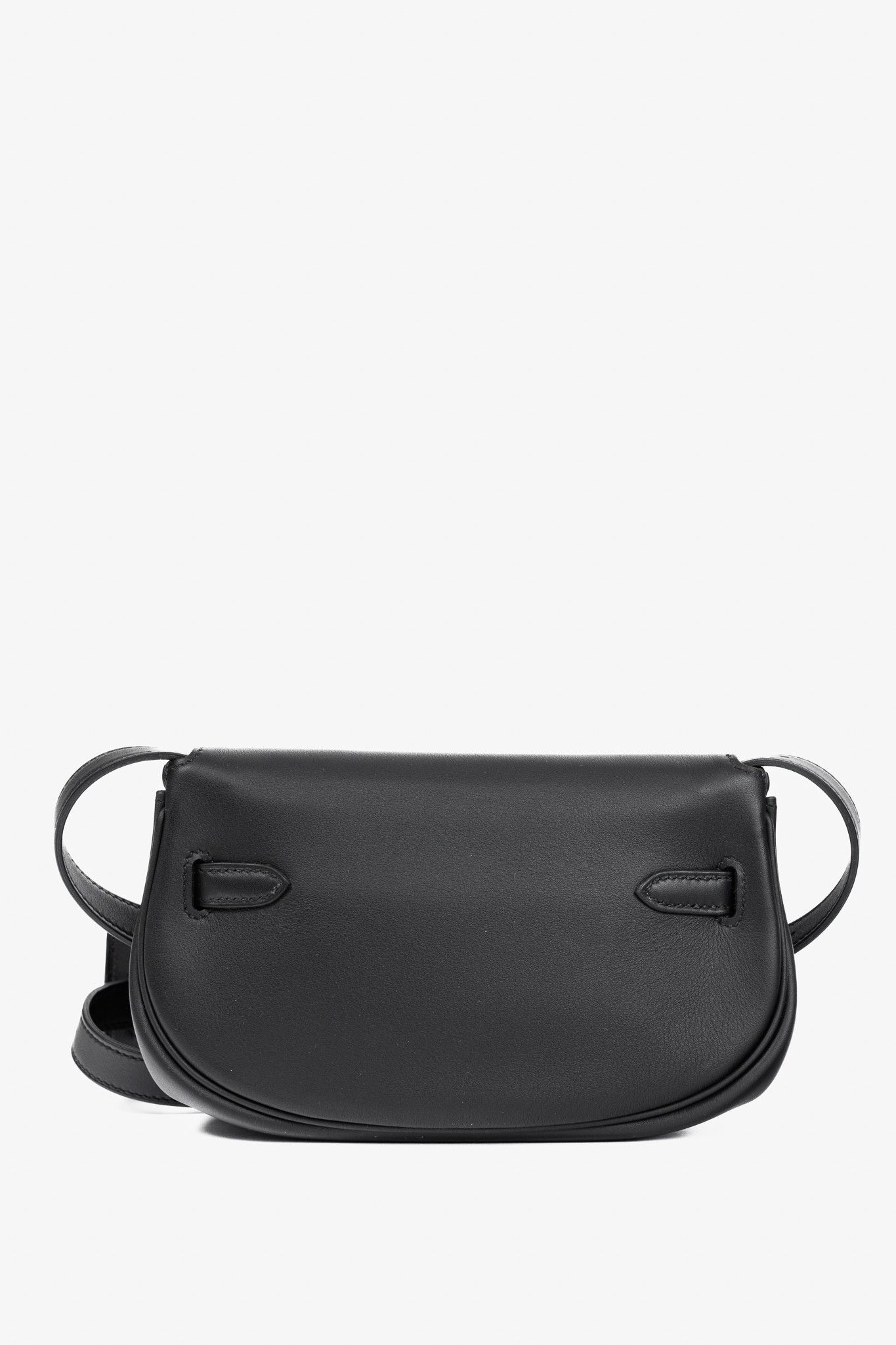Hermes Hermes Kelly Moove Black Swift Leather GHW Shoulder Bag Size ONE SIZE - 4 Thumbnail