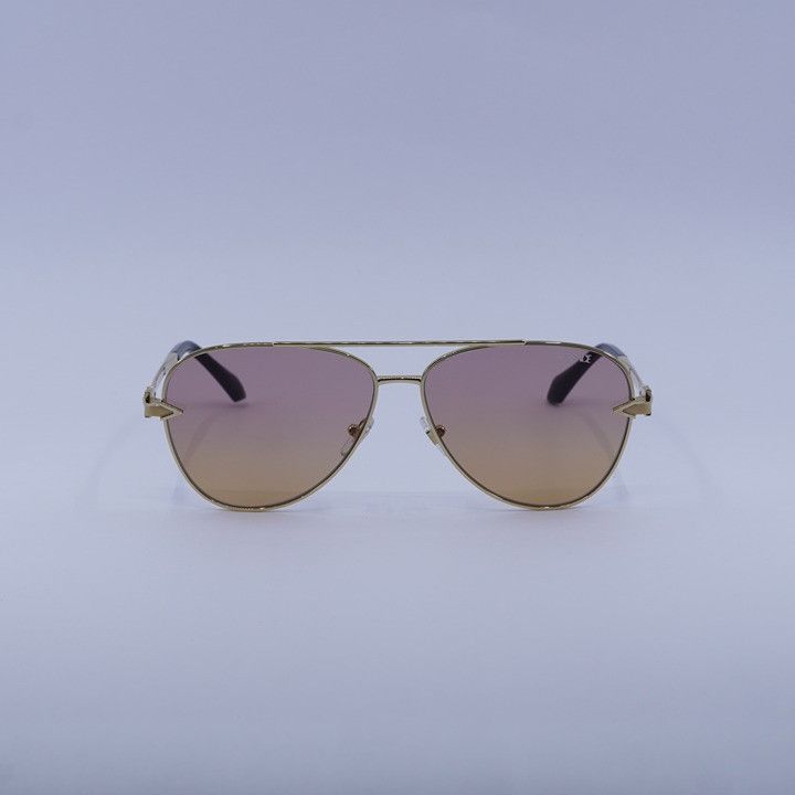 Versace Versace VE2283 1002EL Sunglasses Gold Aviator Frame, Orange Size ONE SIZE - 2 Thumbnail