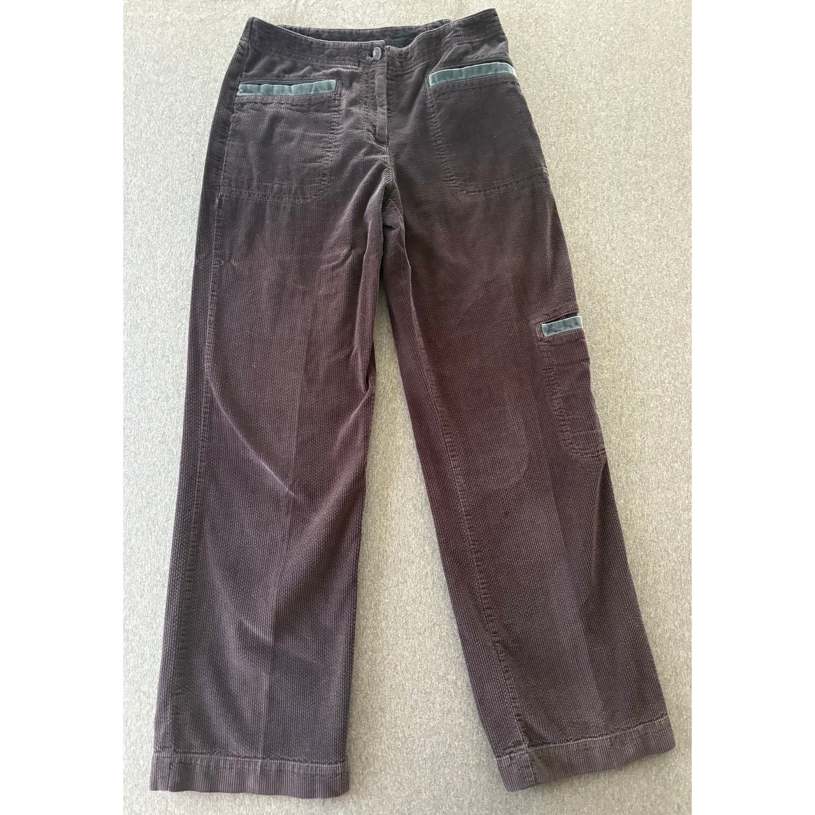Other J. Jill | Women's Black Corduroy Wide Leg Pants | 2 Size 26" / US 2 / IT 38 - 3 Thumbnail