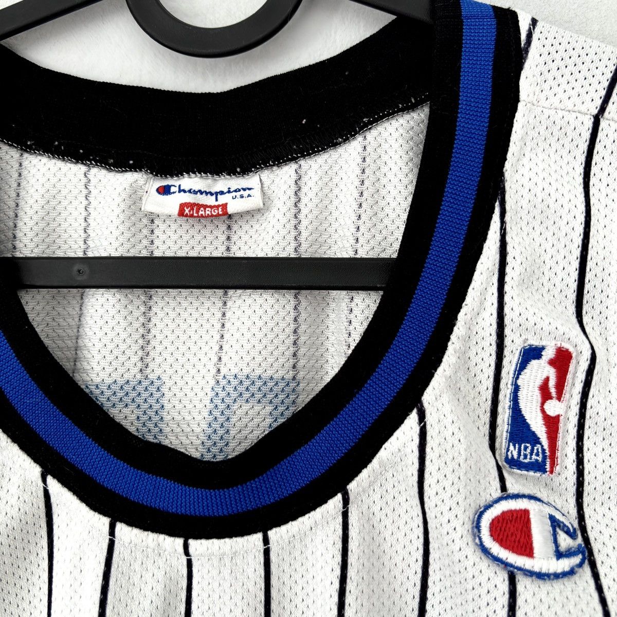 Champion RARE 90s Orlando Magic Hardaway Champion Vintage Jersey NBA Size US XL / EU 56 / 4 - 4 Thumbnail