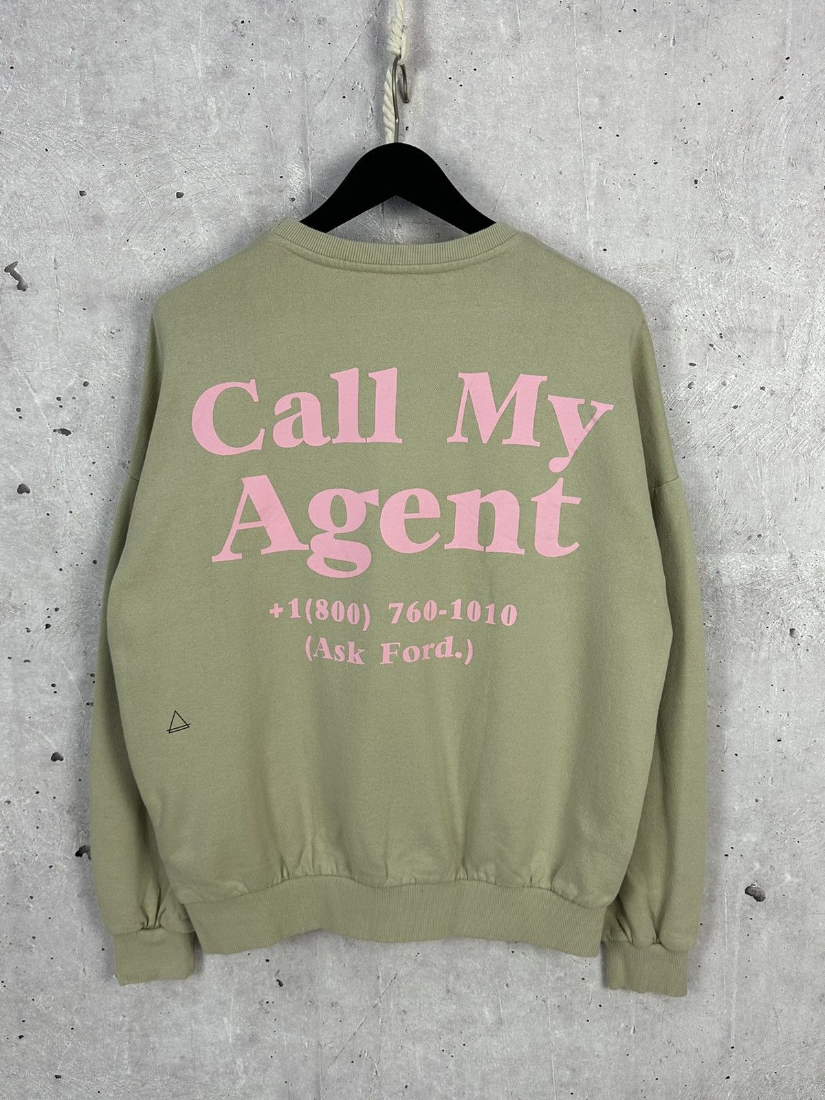 Eleven Paris × Vintage Eleven Paris Beige Printed Cotton Men’s Sweatshirt Size US M / EU 48-50 / 2 - 1 Thumbnail