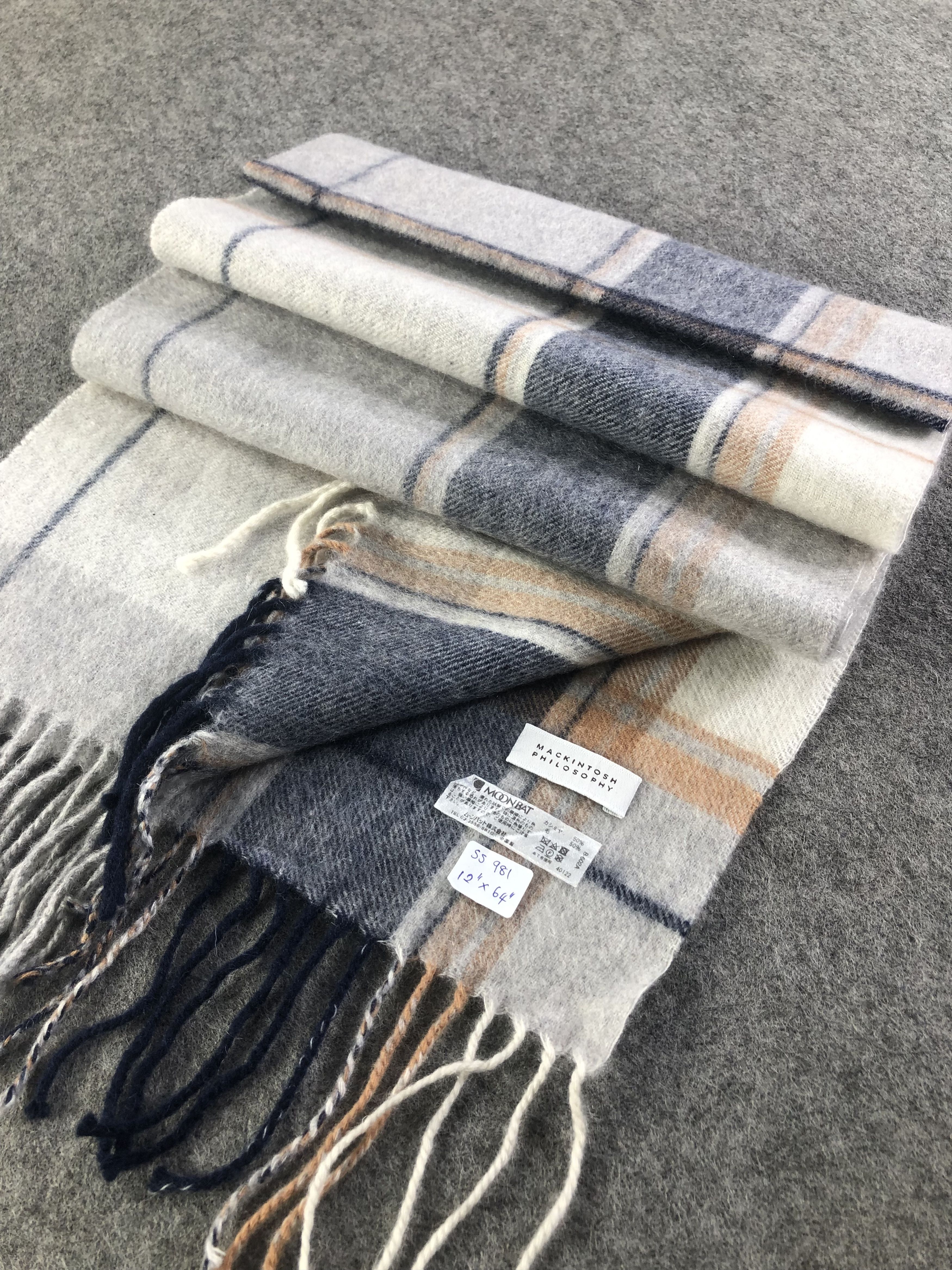 Mackintosh Mackintosh Philosophy Scarf / Muffler / Neckwear Size ONE SIZE - 3 Thumbnail
