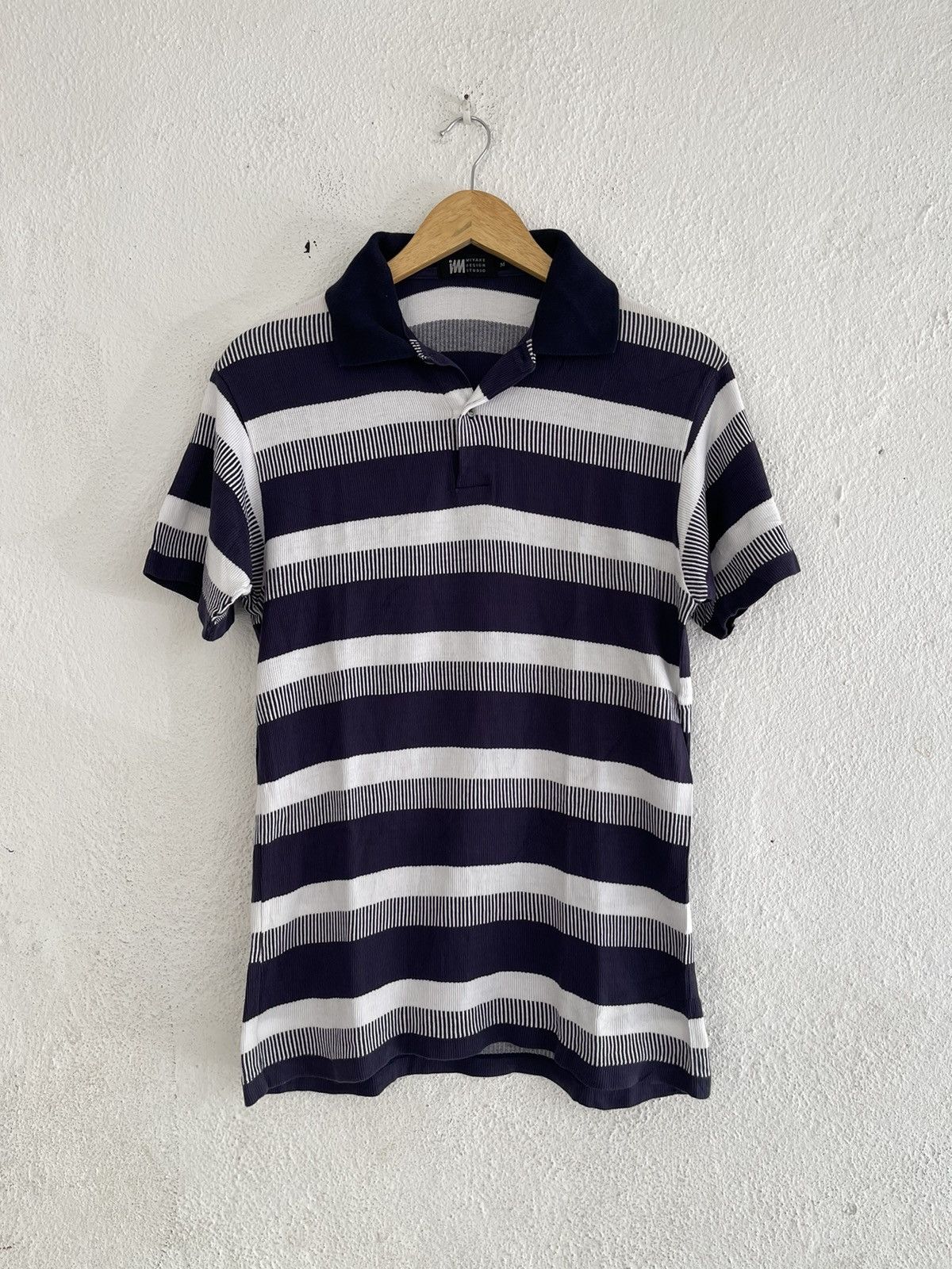 Issey Miyake Design Studio Stripe Polo